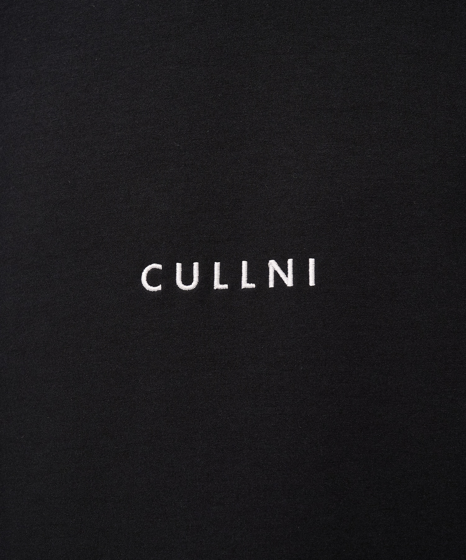 CULLNI Logo Embroidery Long Sleeve Pullover CULLNI