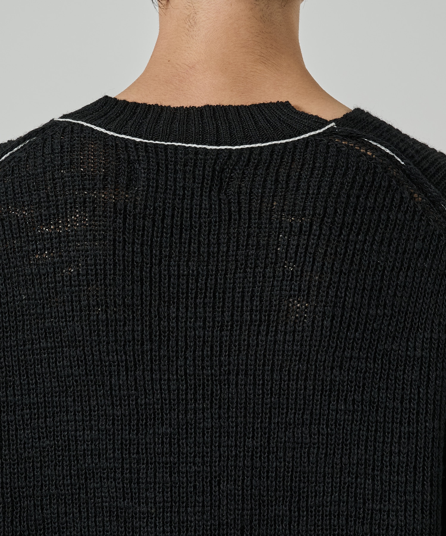変形衿リブフラシ PO Yohji Yamamoto