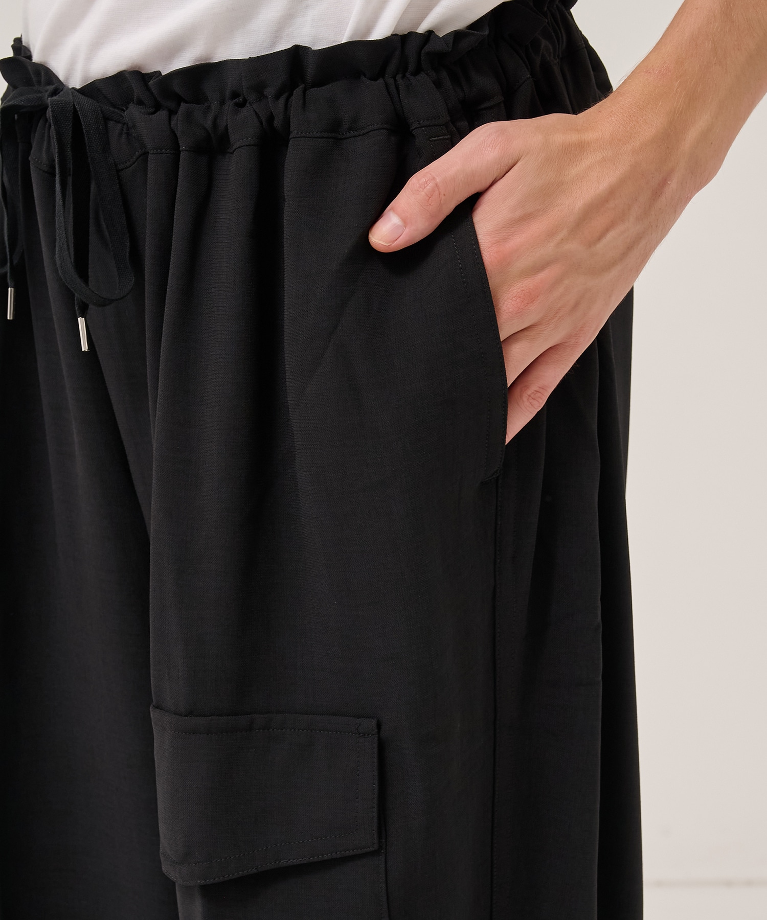 別注 MERANGE TWILL MILITARY DOUGI PANTS RAINMAKER