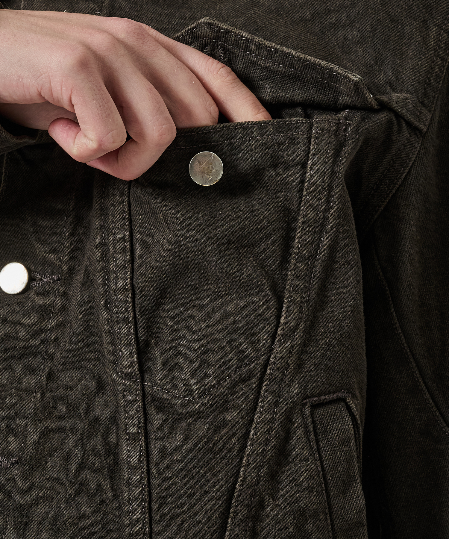 3D TRUCKER JACKET NVRFRGT