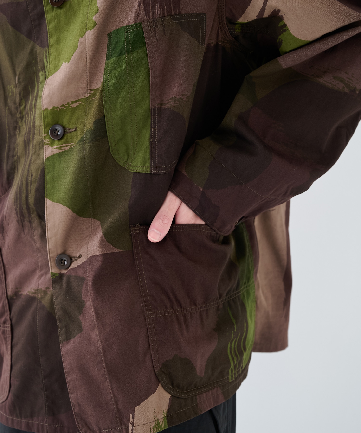 Brush Storoke Camo Coverall blurhms