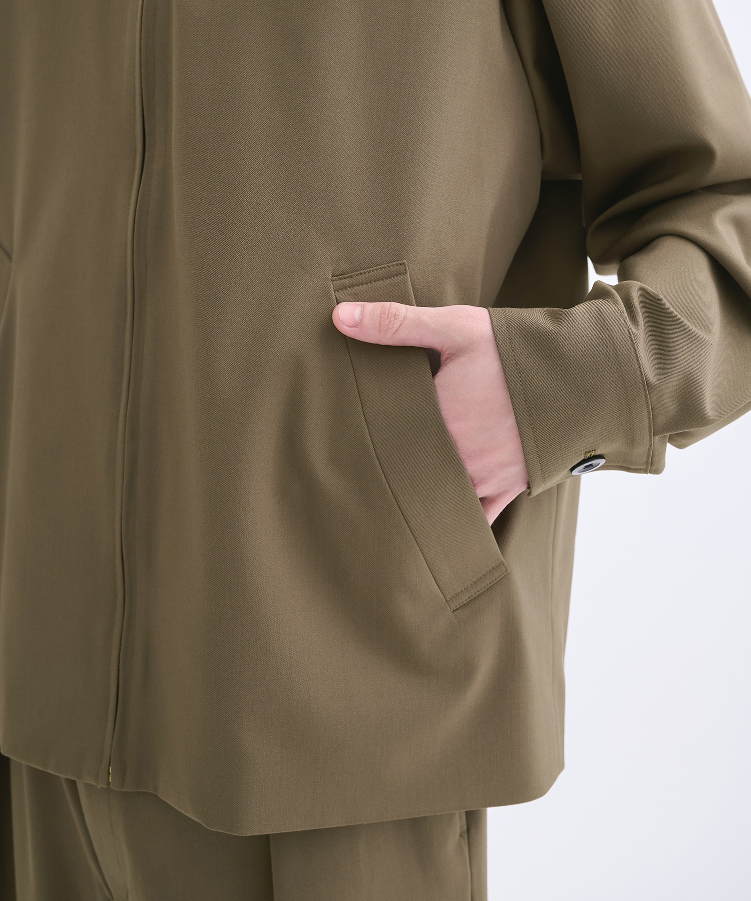 別注 Leather Color Zip Blouson CULLNI