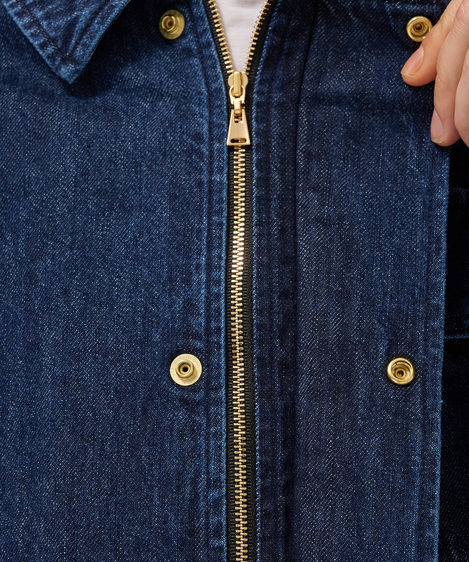 Big Flap Pocket Bow Tie Denim Jacket CULLNI