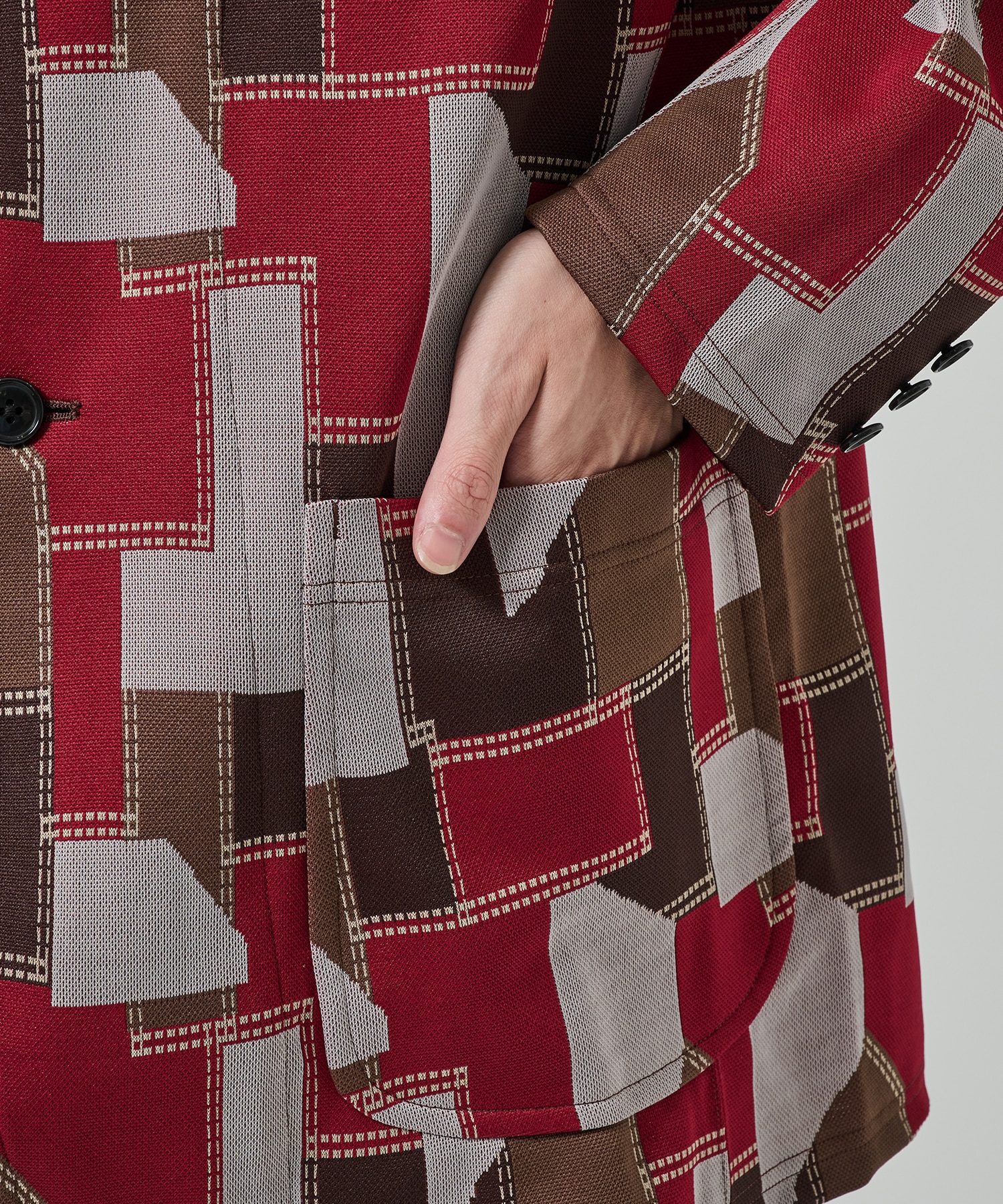 2B Jacket - Poly Jacquard NEEDLES