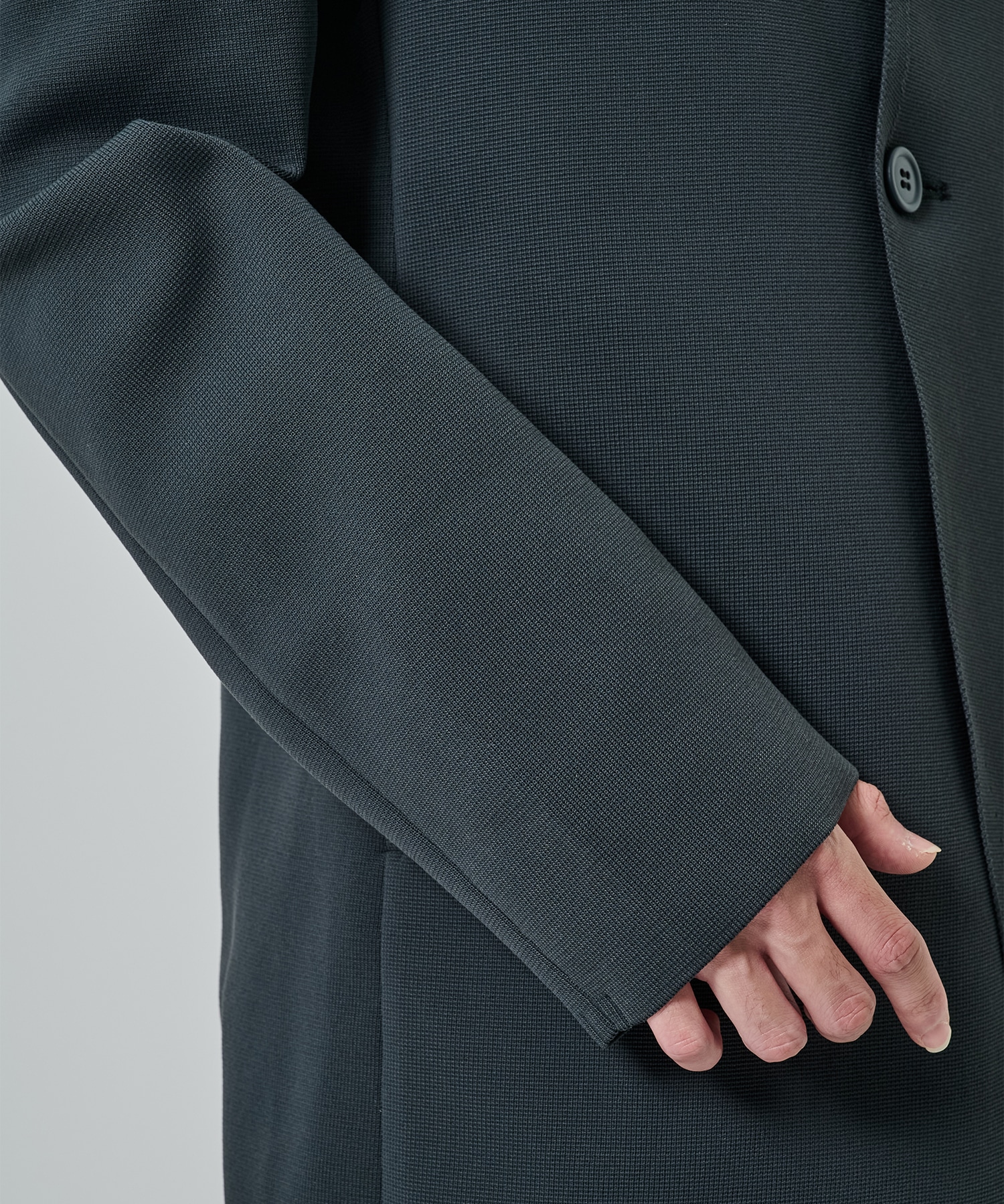 MILAN DOUBLE BREASTED COLLARLESS JACKET CFCL