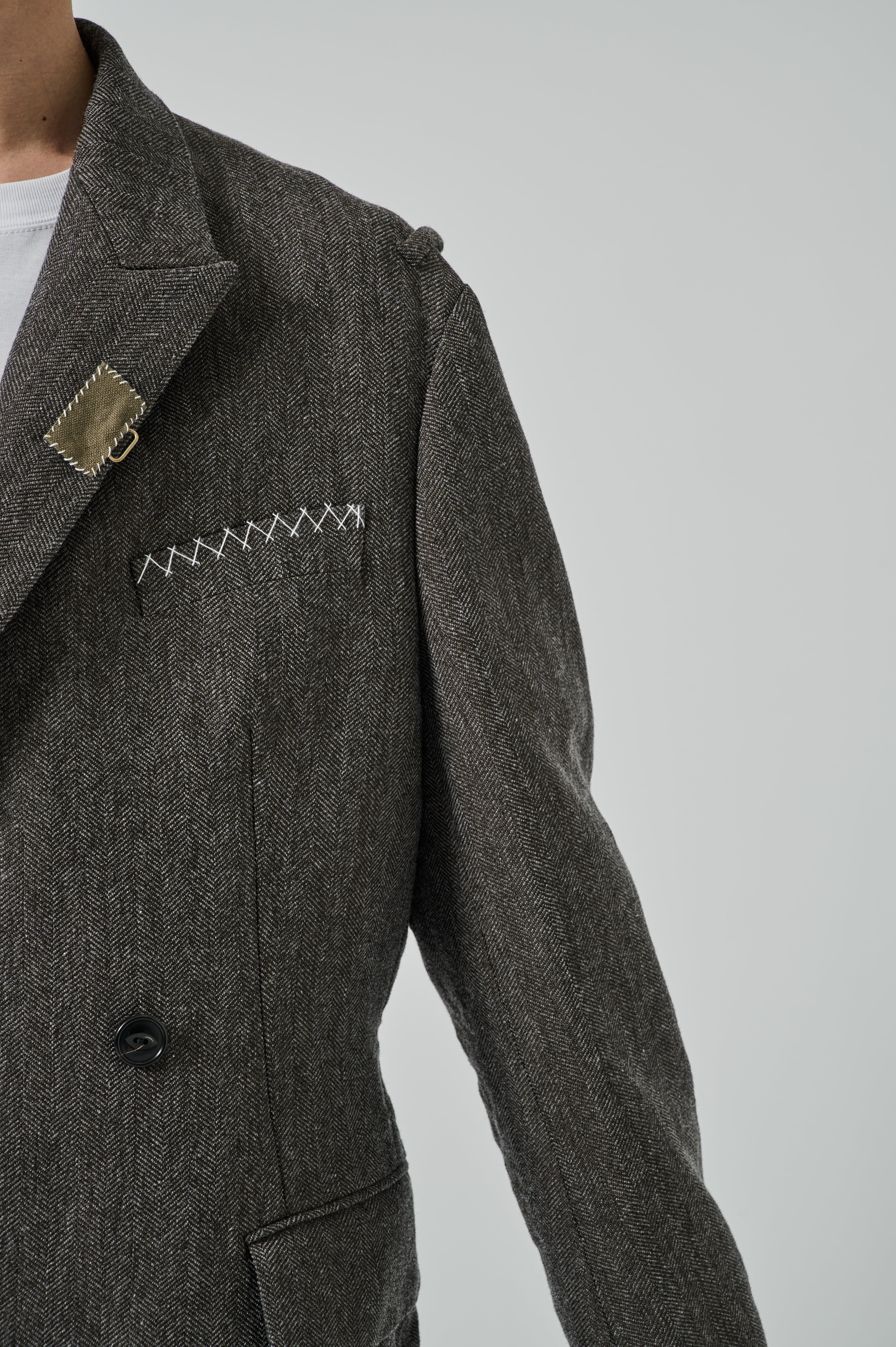 25WCM-J02105 TWEED JACKET kolor
