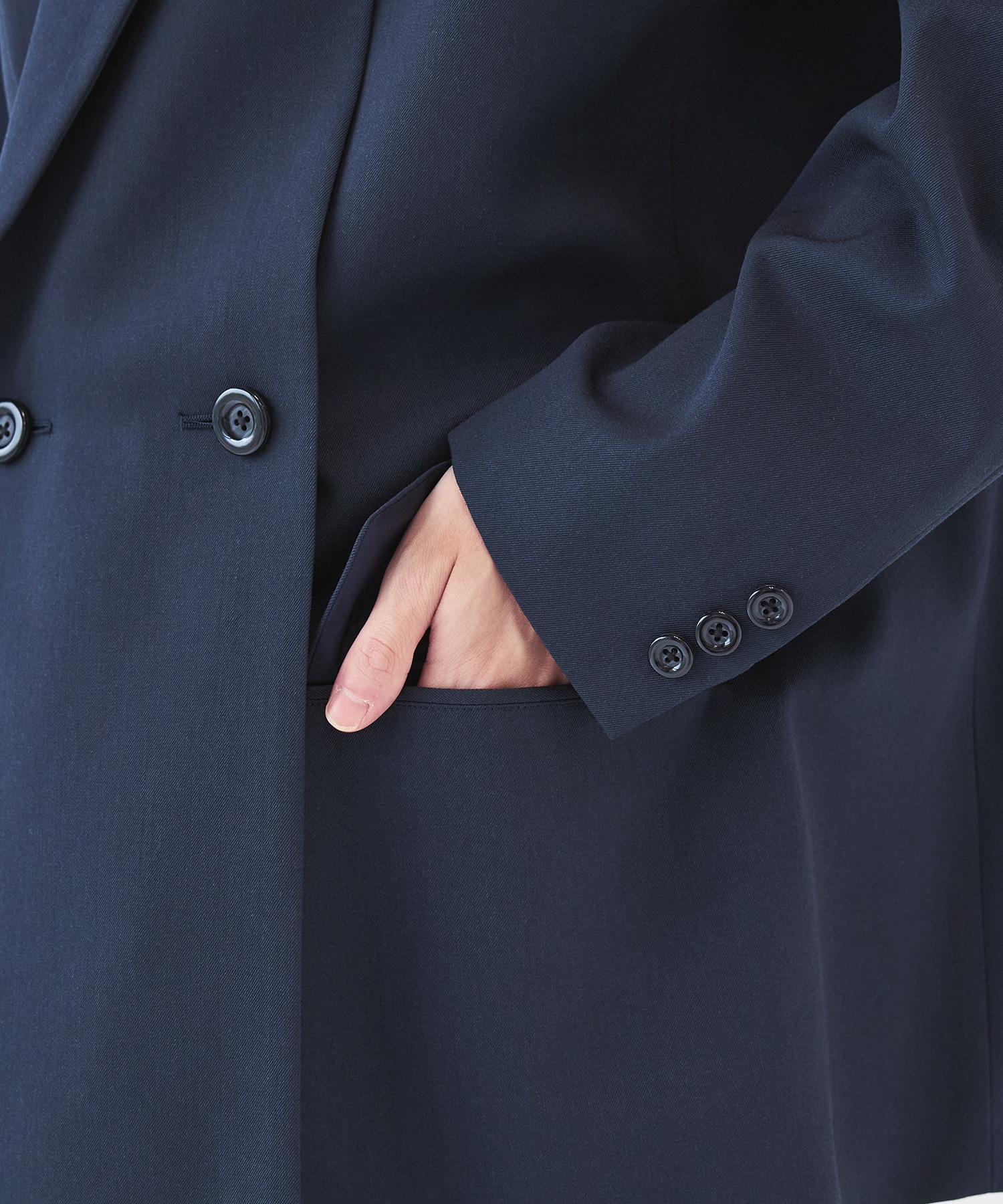 Cut Up Drop Shoulder JKT UJOH HOMME