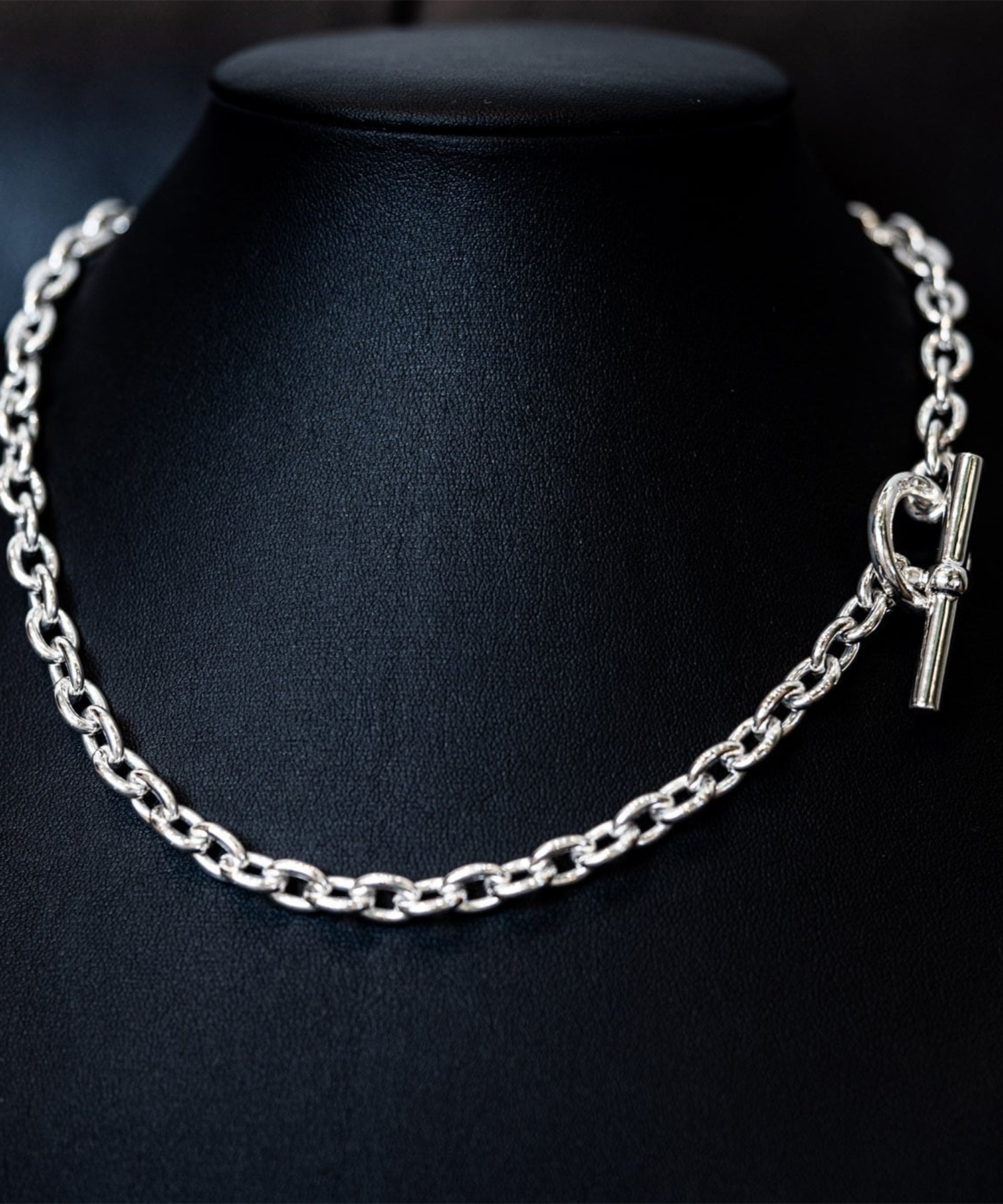 C-027 Hook connect necklace S 45cm WAKAN SILVER SMITH