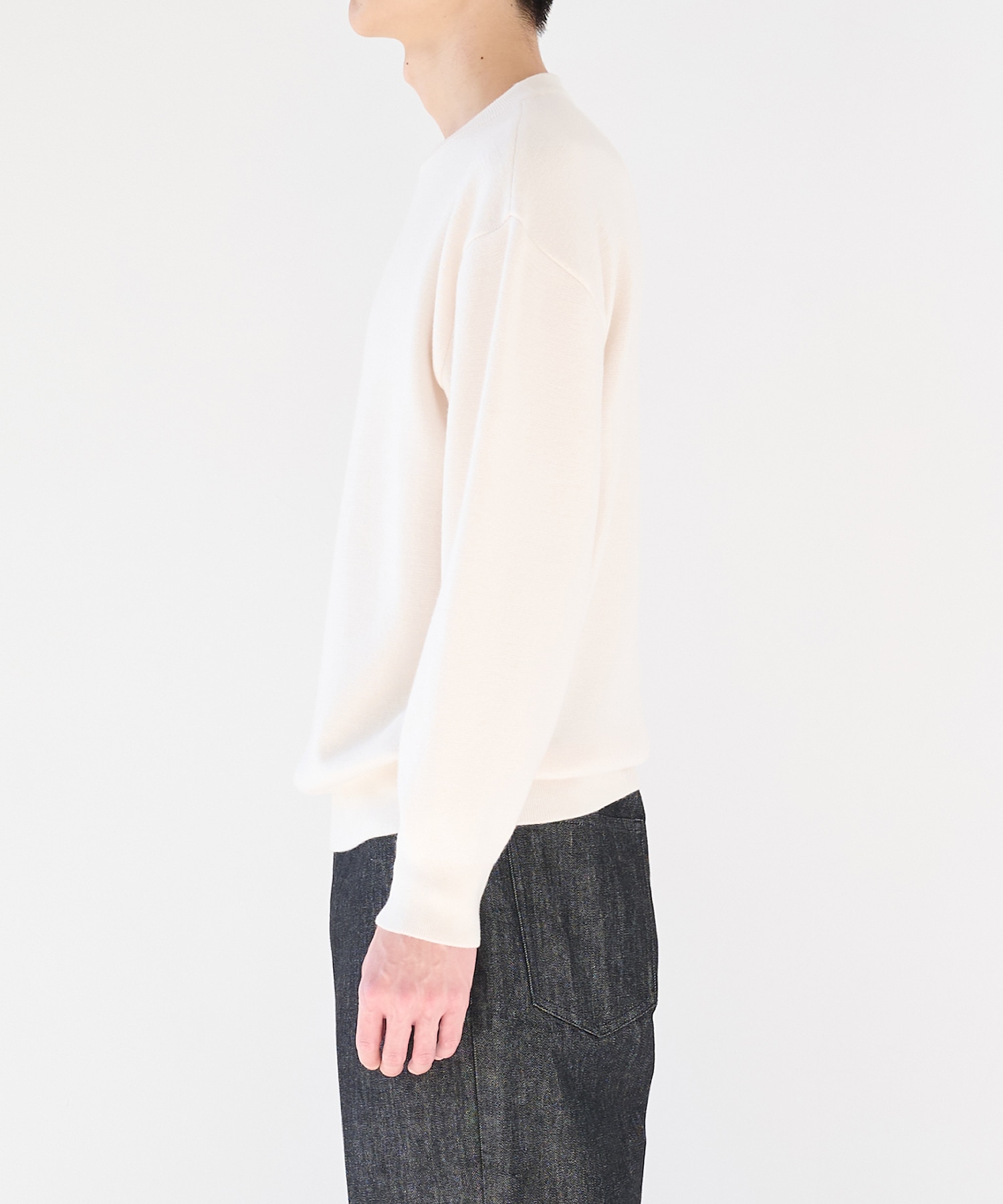 CASHMERE WOOL CREWNECK KNIT STUDIOUS
