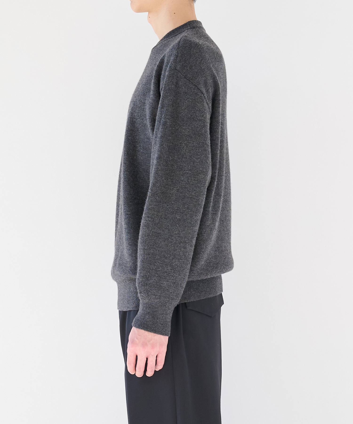 CASHMERE WOOL CREWNECK KNIT STUDIOUS