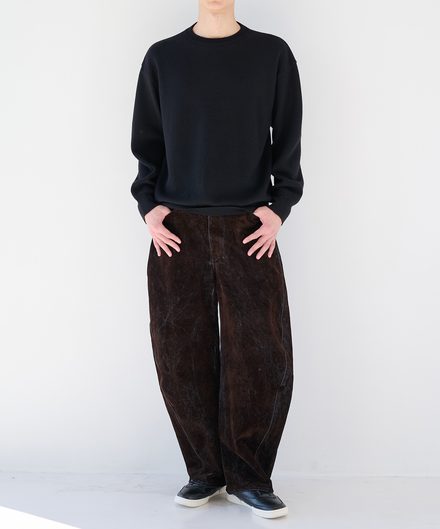 CASHMERE WOOL CREWNECK KNIT STUDIOUS