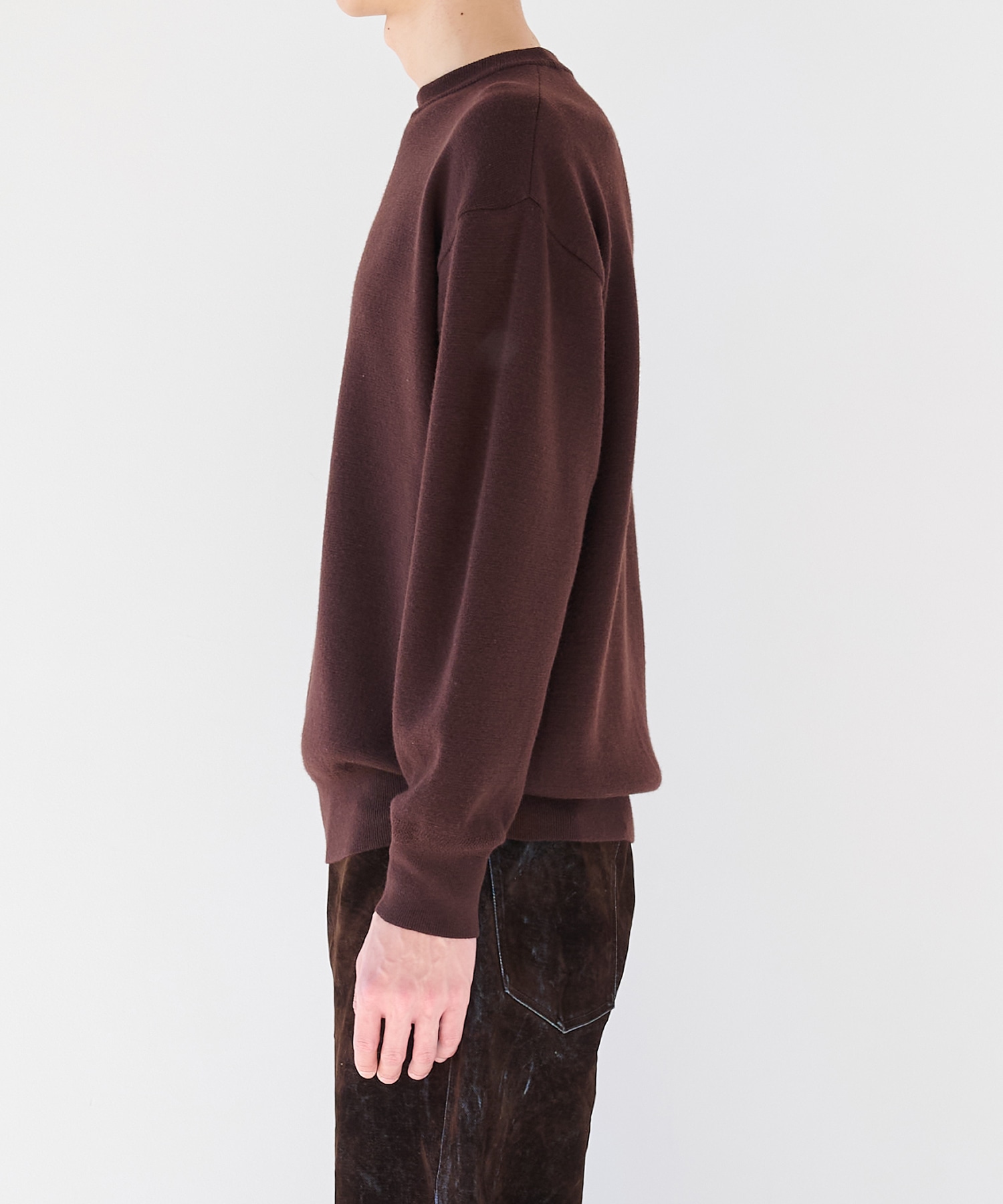 CASHMERE WOOL CREWNECK KNIT STUDIOUS