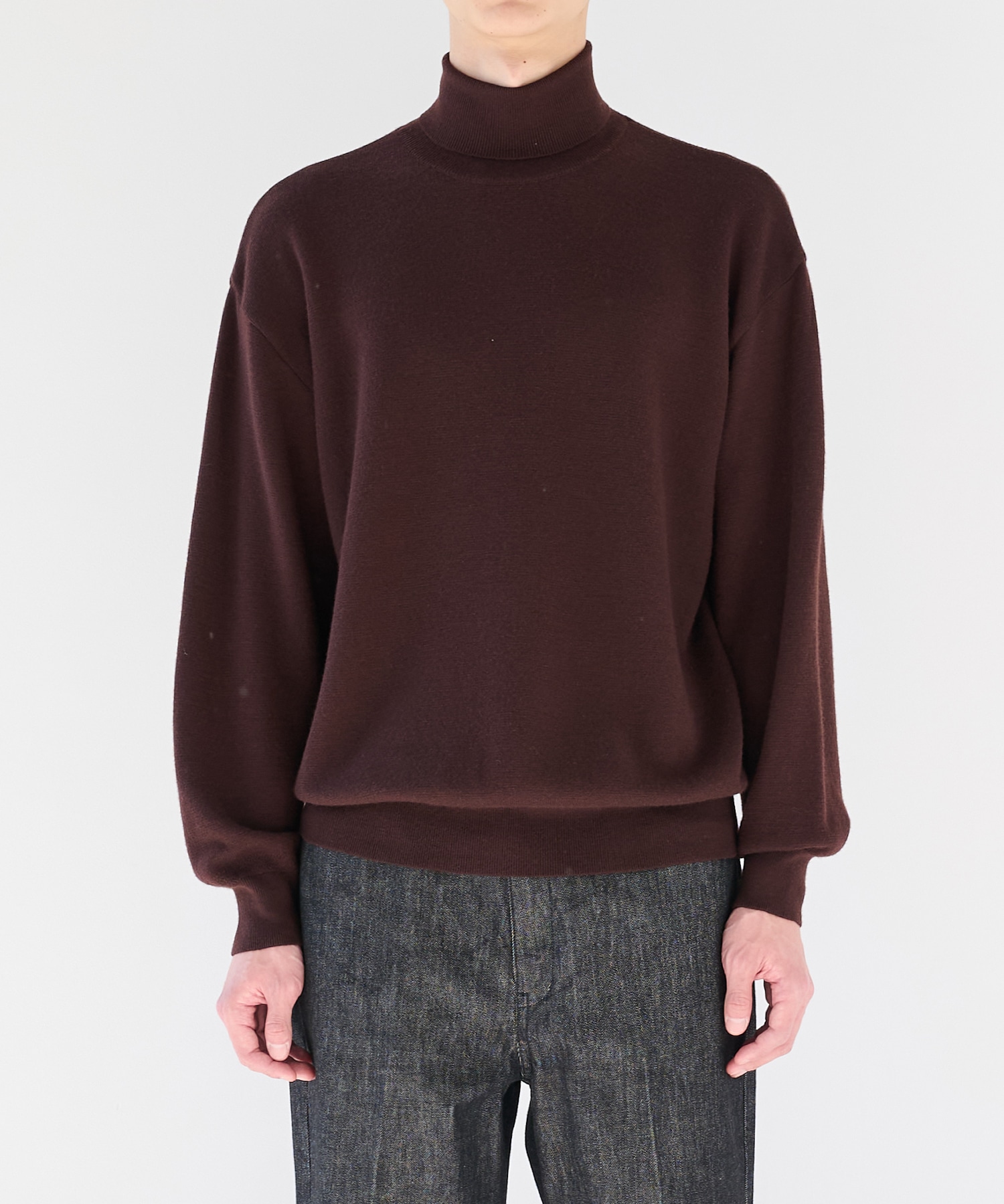 CASHMERE WOOL TURTLENECK KNIT STUDIOUS
