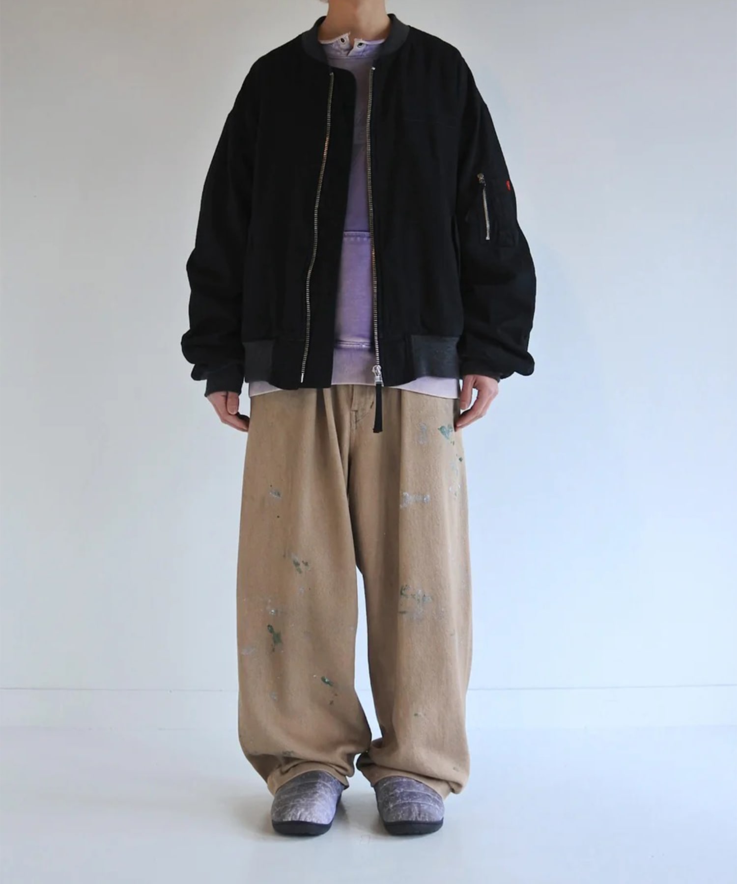 DUAL DENIM MA-1 ANACHRONORM