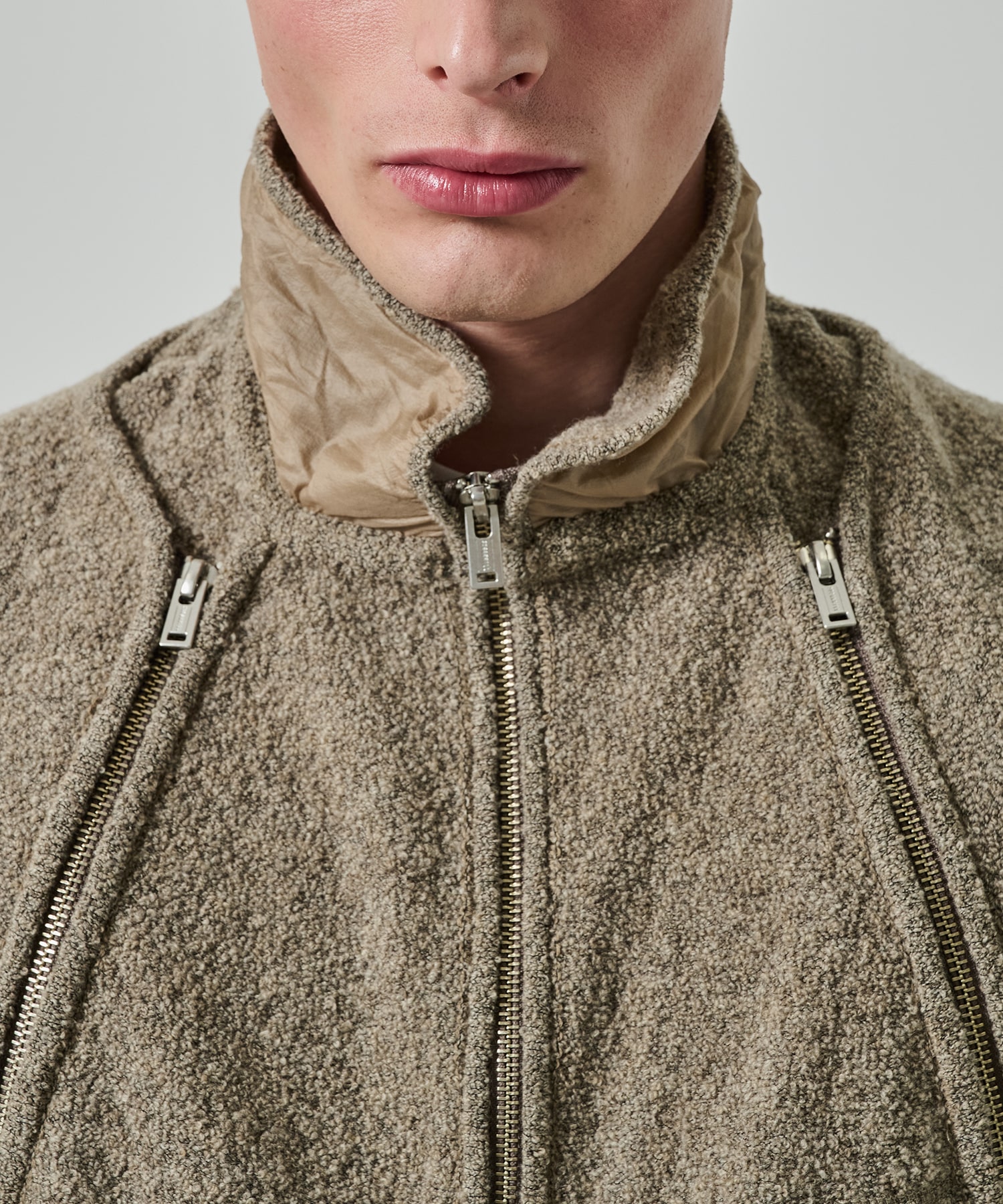 BOA ZIP JACKET SUGARHILL