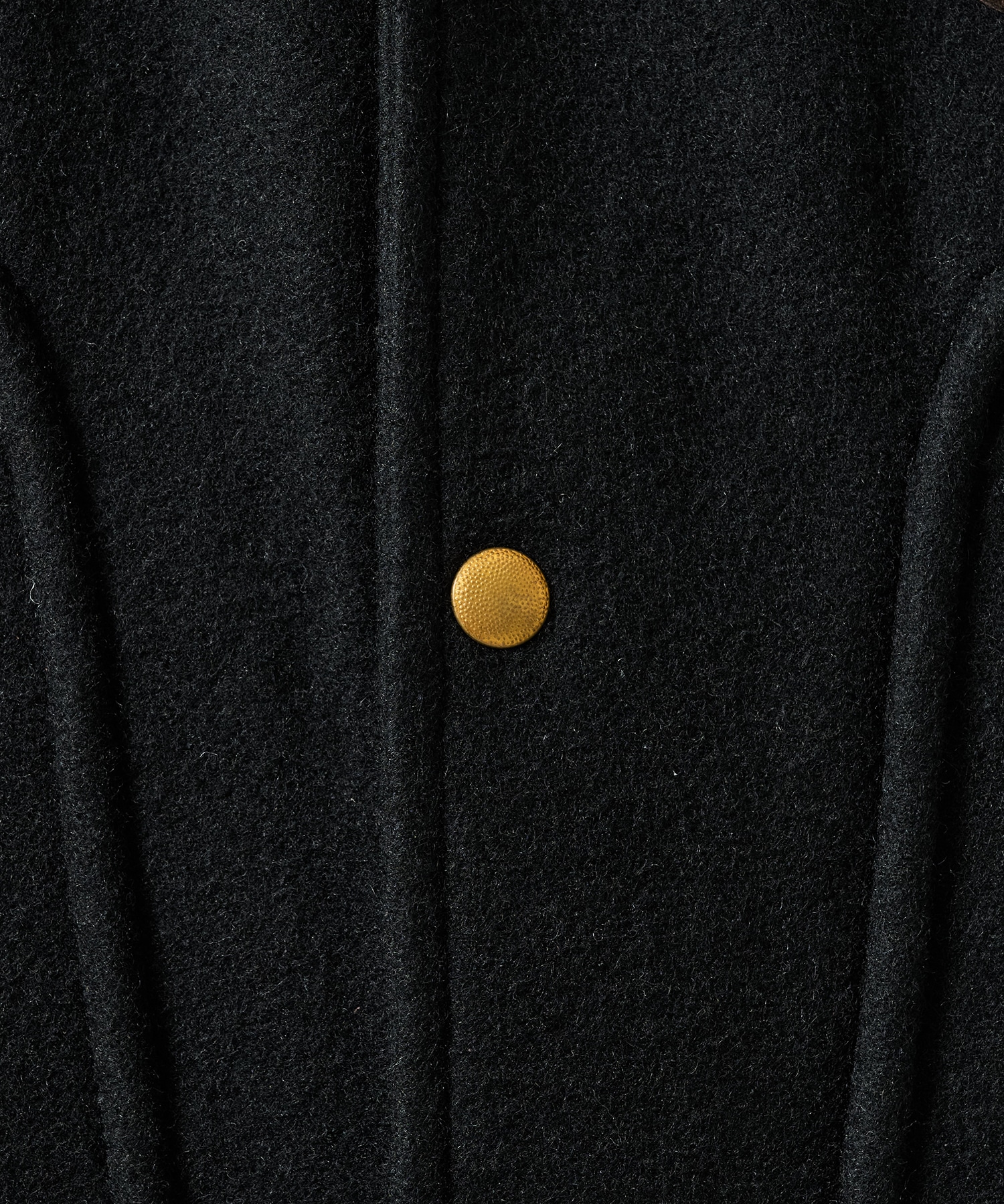 LEATHER STUDIUM JACKET SUGARHILL