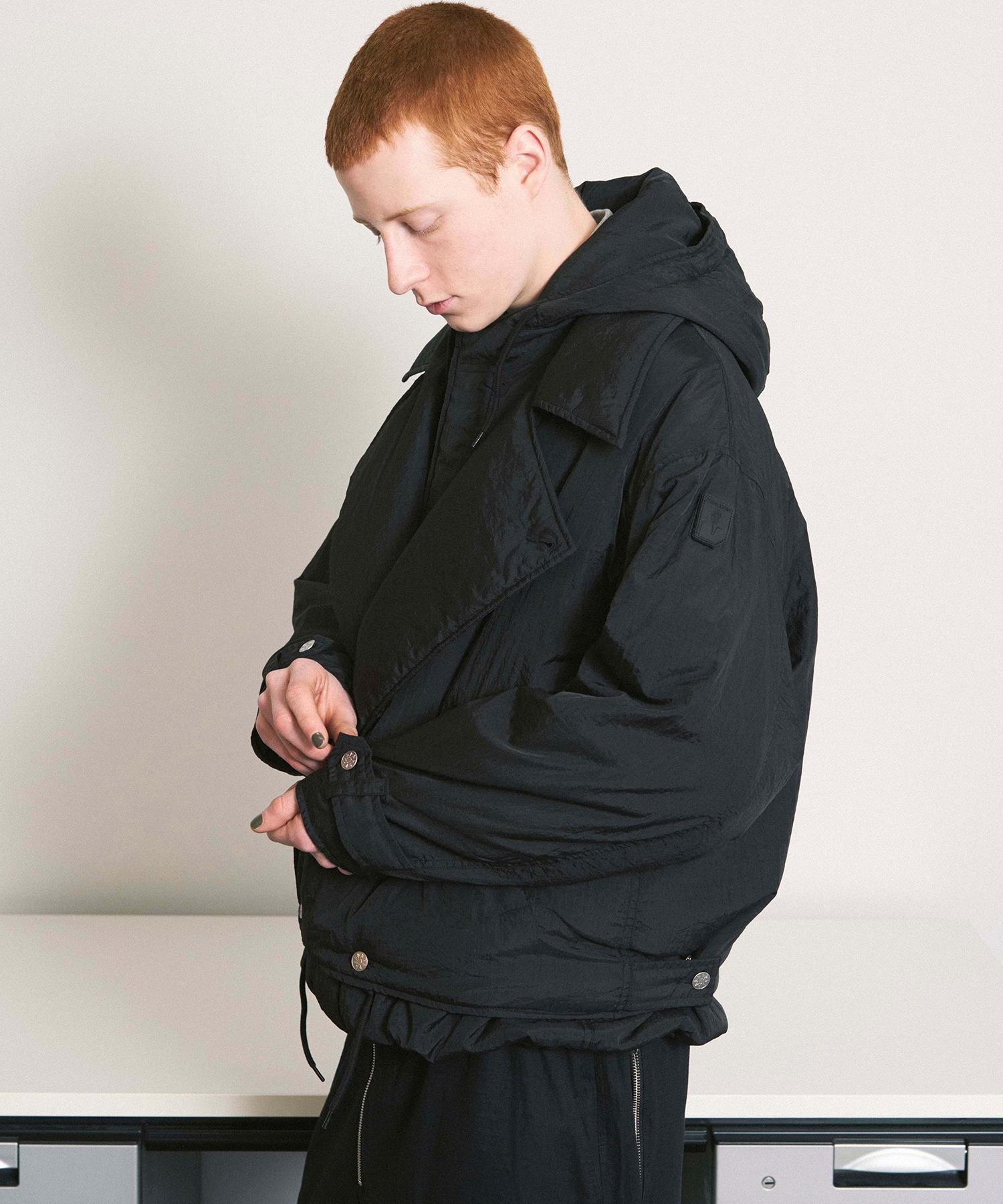 DOUBLE CUSHY HOODED JACKET PHINGERIN