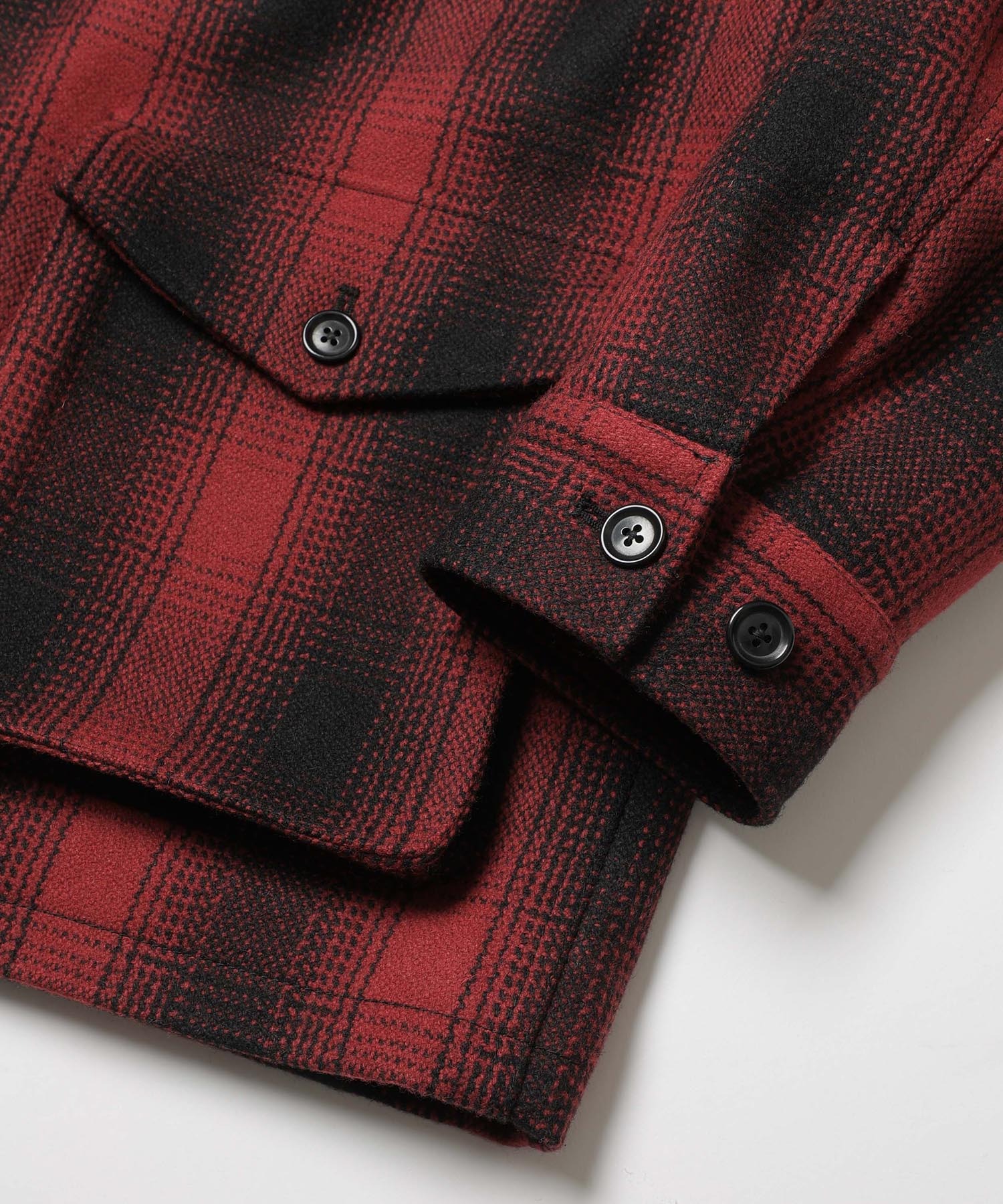 SKOOKUM COLLABORATION /MACKINAW JACKET MR.OLIVE