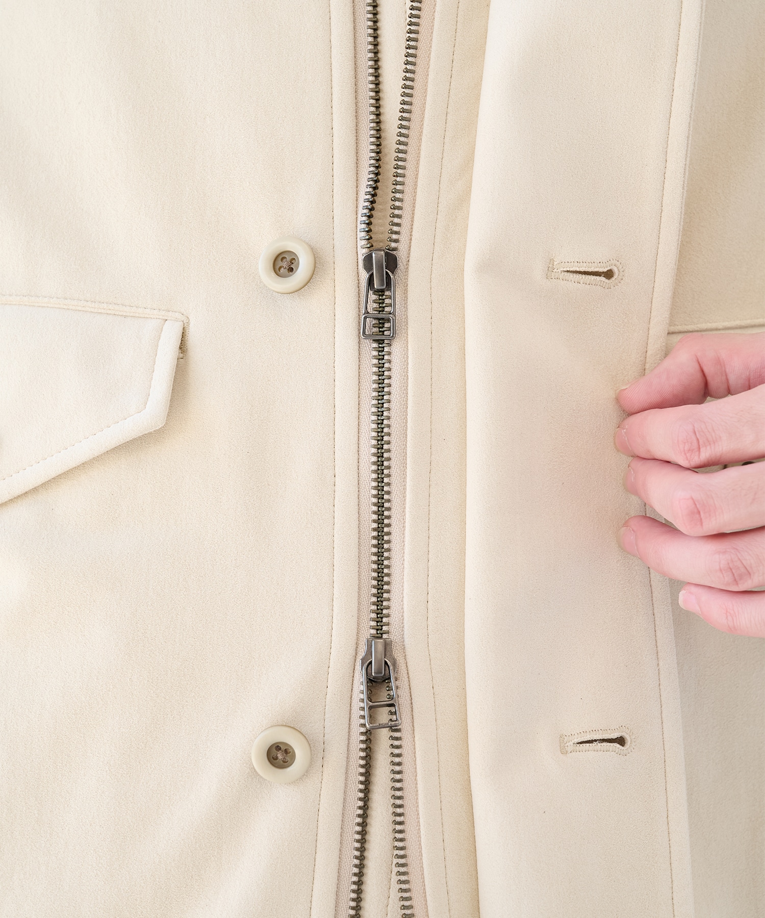 別注 4 Pockets Zip-up Rib Blouson UJOH HOMME