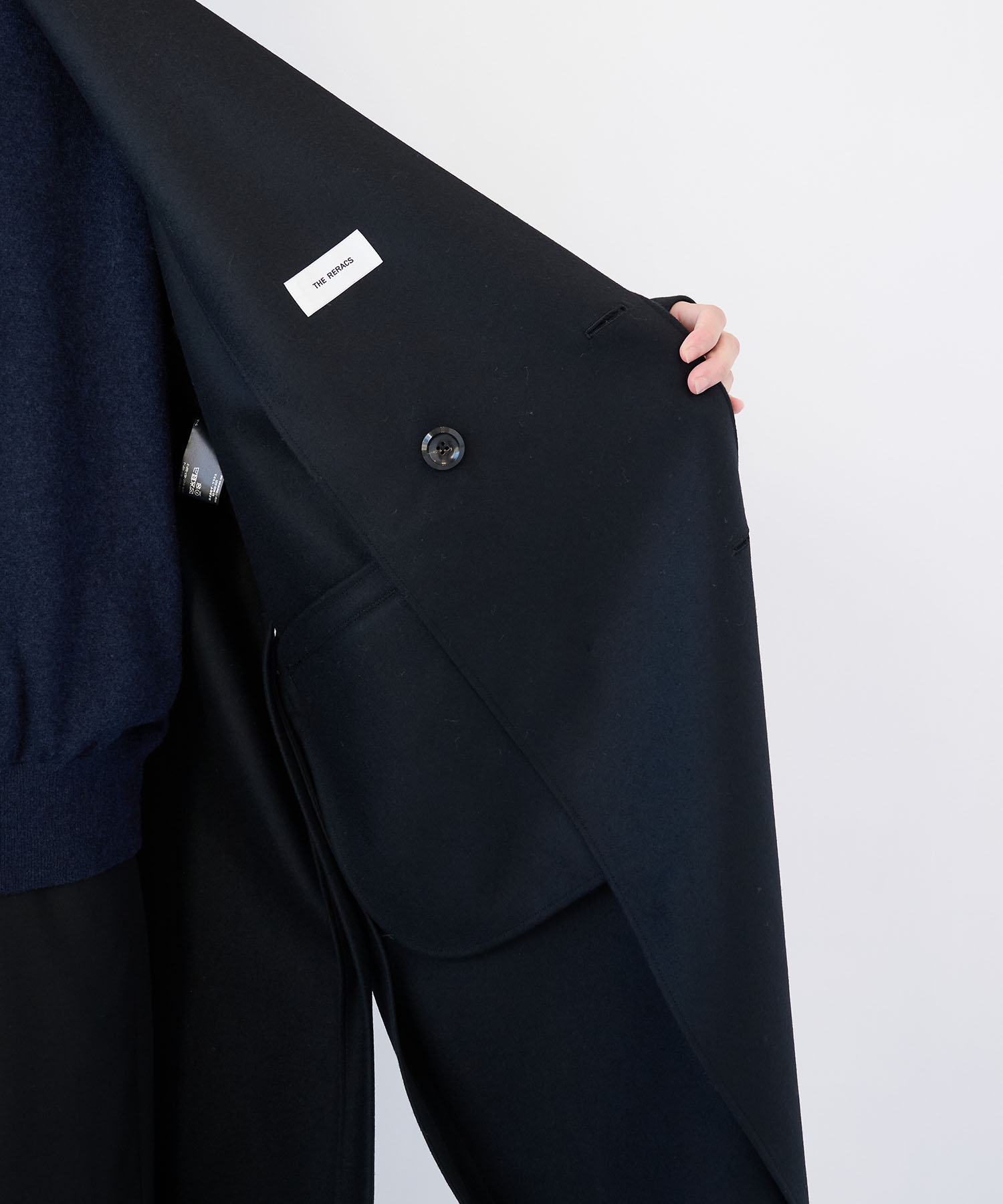 別注 THE DOUBLE PEAKED EASY COAT THE RERACS