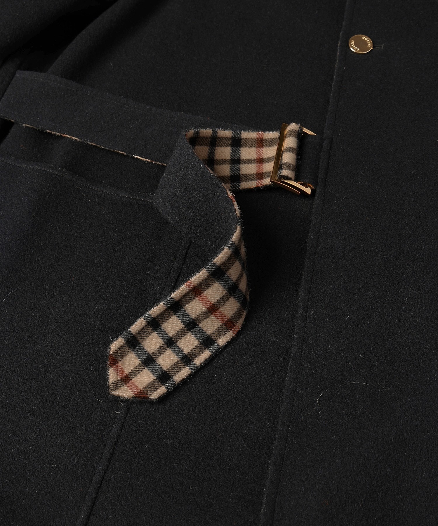 CULLNI for DAKS LONDON Tie Locken Long Coat CULLNI