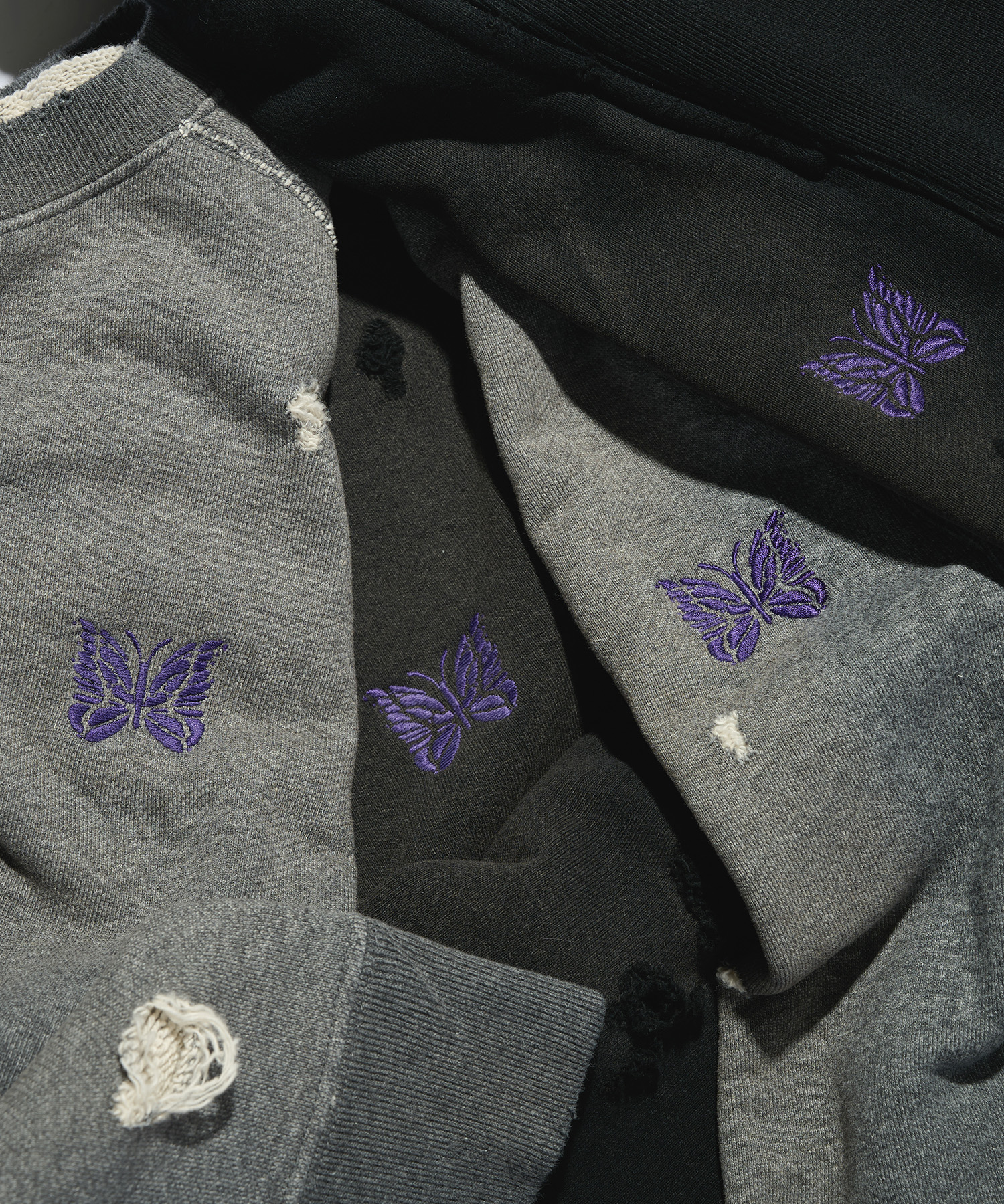 別注 Deconstructed H.D. Sweat Pant - Cotton French Terry NEEDLES