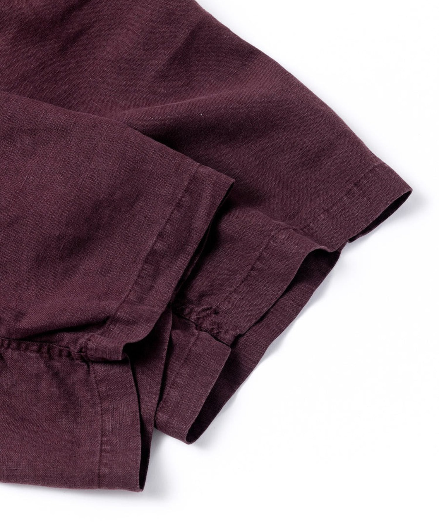 SULFUR DYED LINEN WIDE EASY PANTS ANACHRONORM