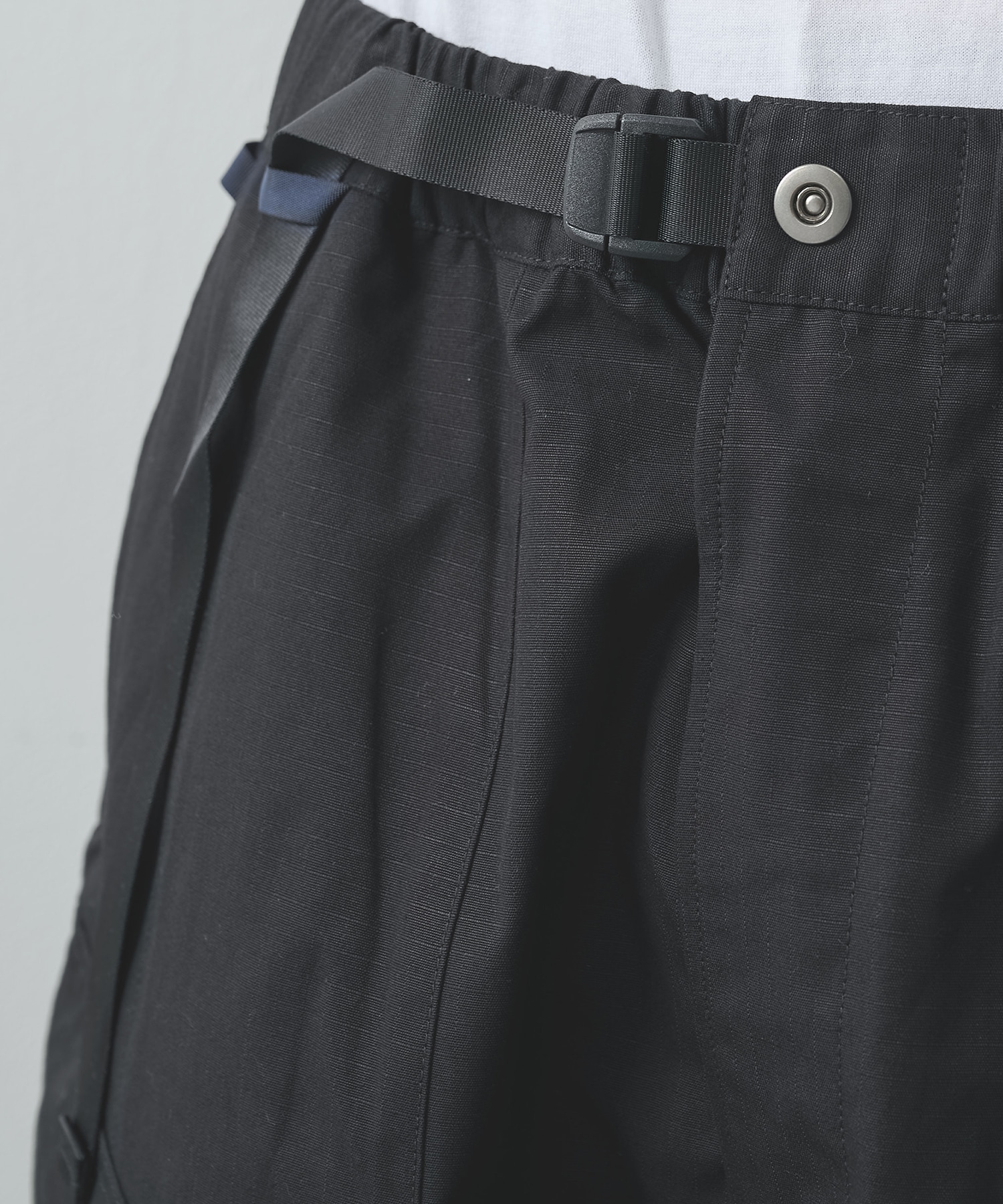 THE CHANGING LENGTH/HEM CROPPED CARGO PANTS POLIQUANT