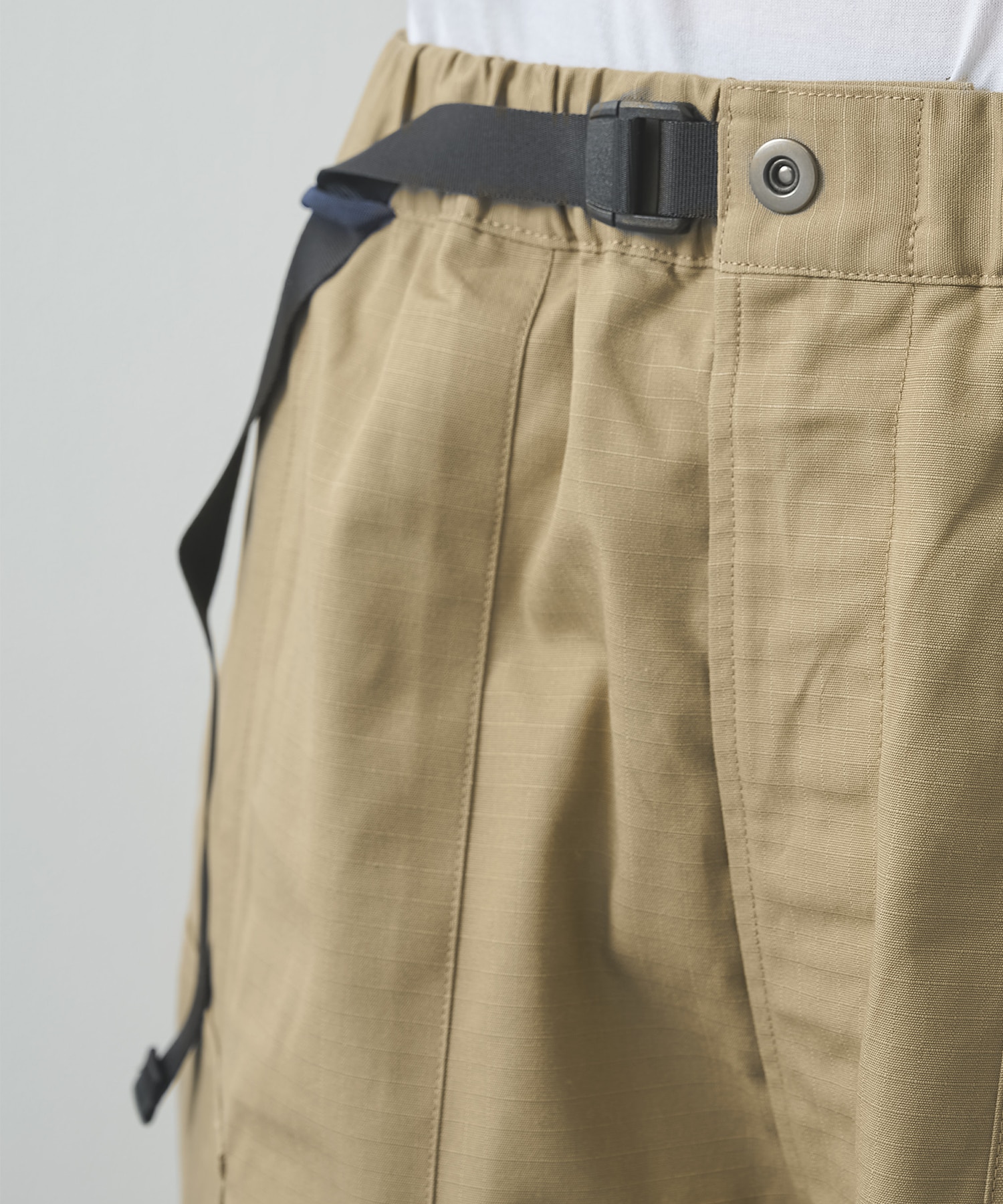 THE CHANGING LENGTH/HEM CROPPED CARGO PANTS POLIQUANT