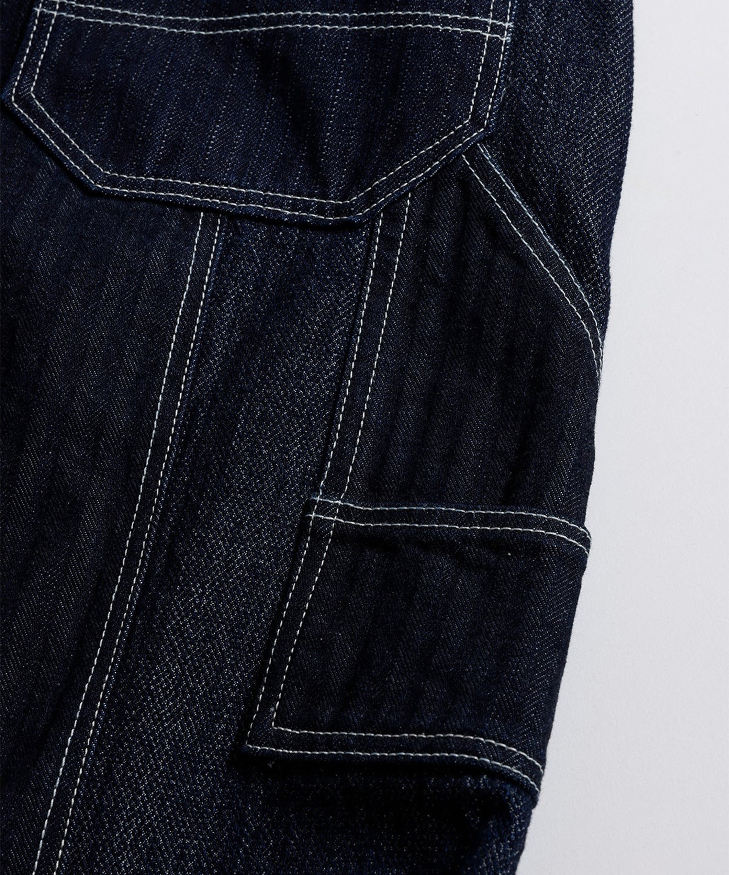 PATCHWORK DOUBLE KNEE PANTS RINSE FDMTL