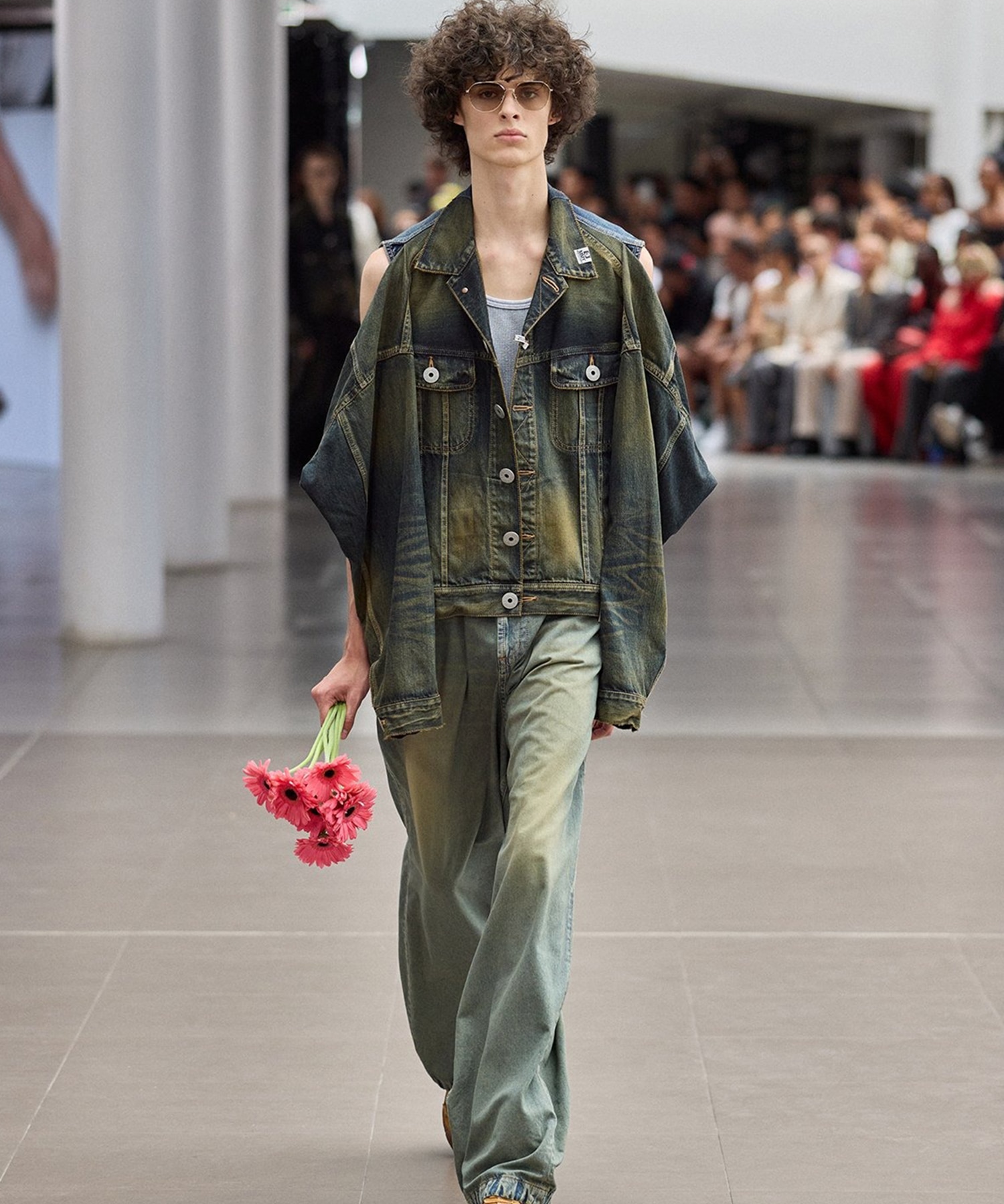 A16BL023 DENIM JACKET Maison MIHARA YASUHIRO