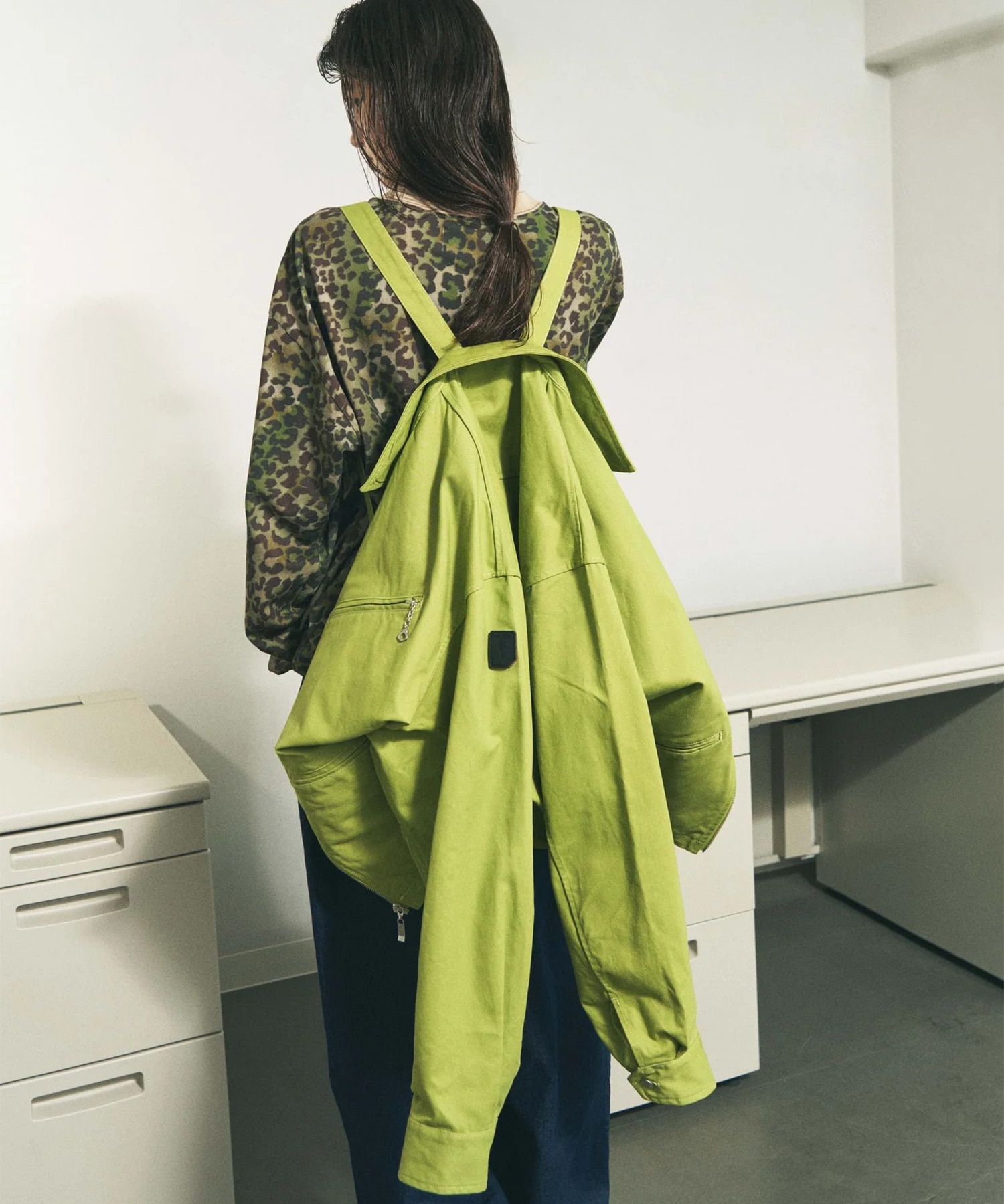 TWILL ZIP WORK JACKET PHINGERIN