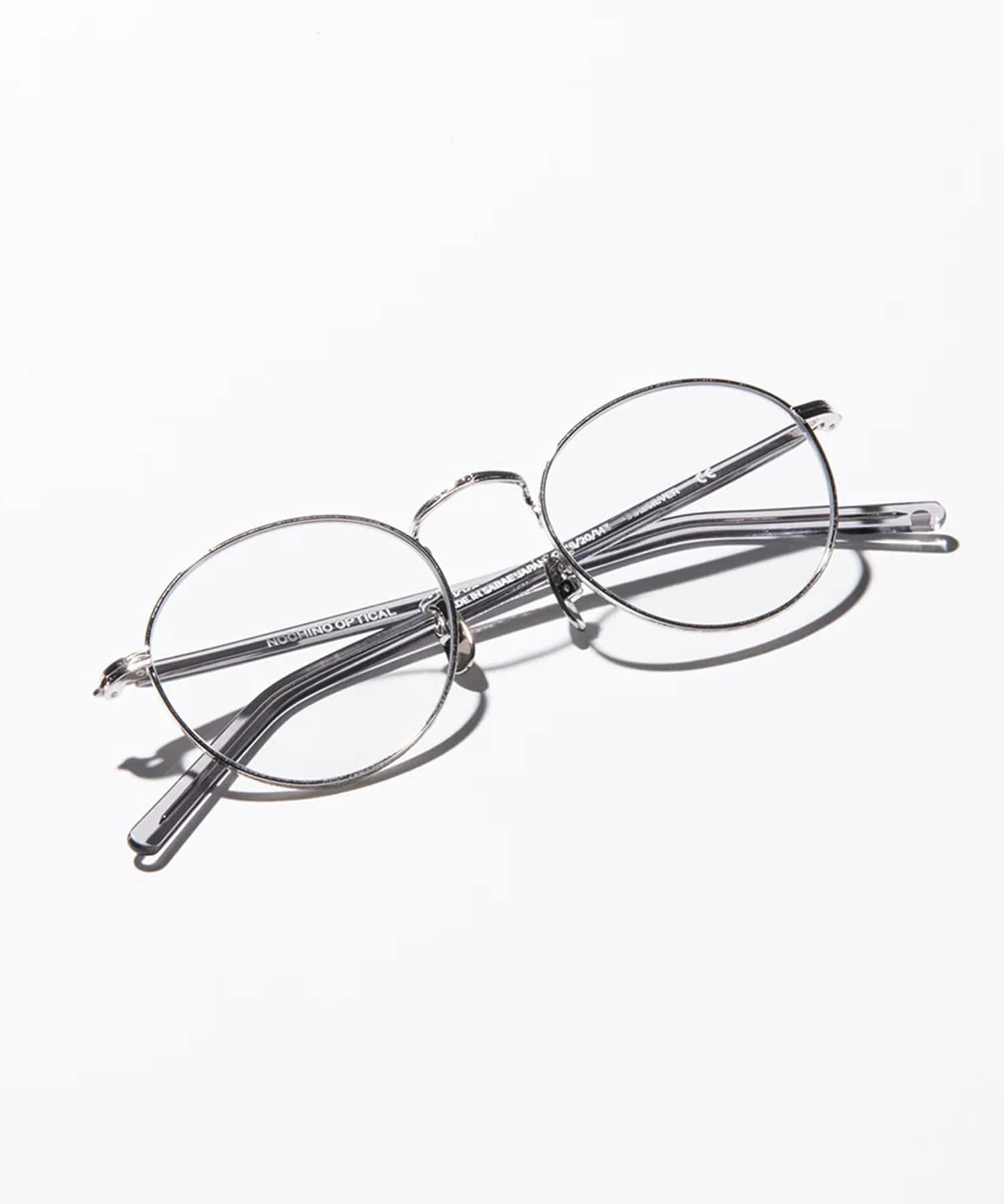 KYOKUSUI #1 PLUTINUM SILVER FLAME × CLEAR to GREY NOCHINO OPTICAL