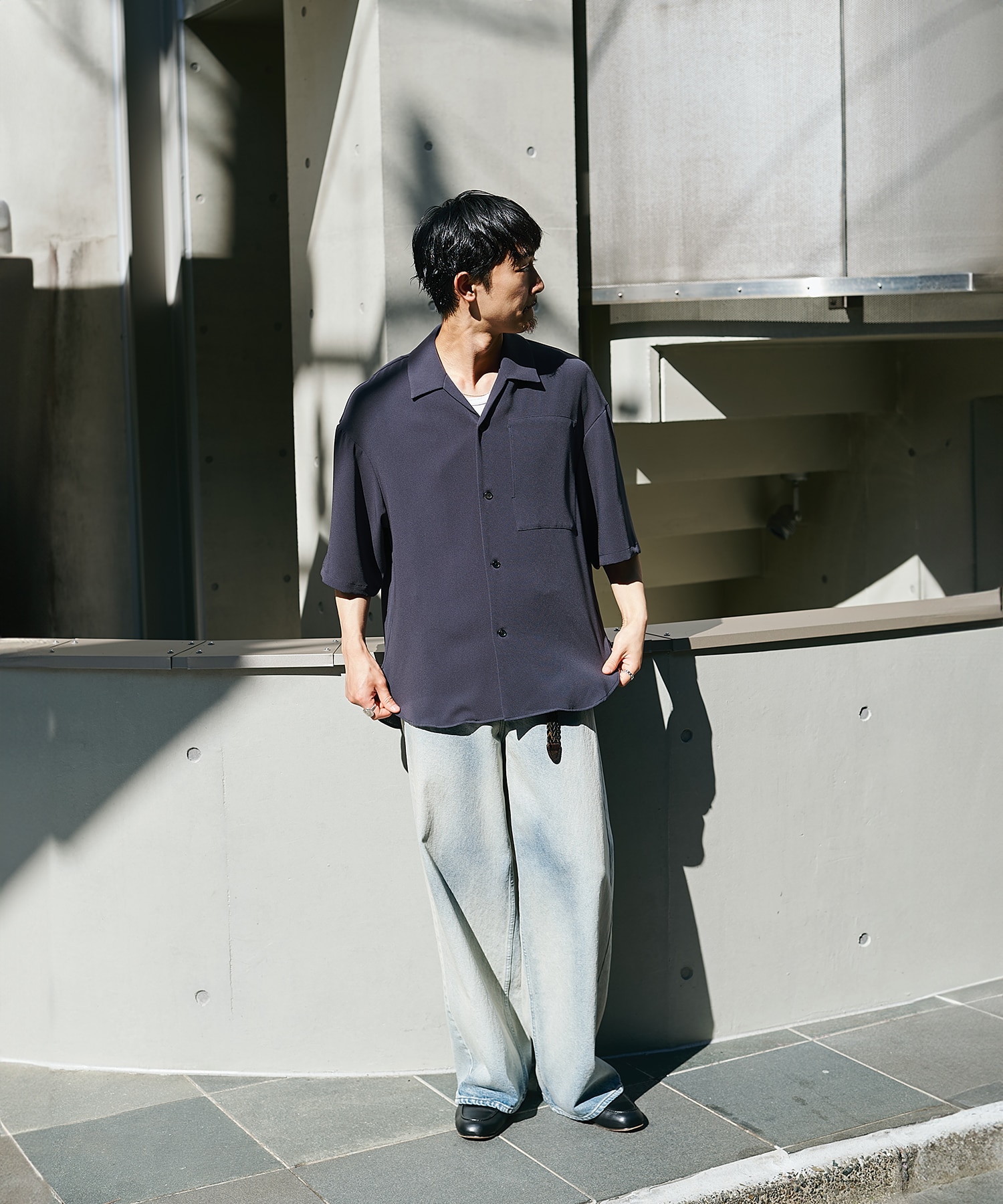 BLEACH OVERDYE DENIM JEANS STUDIOUS
