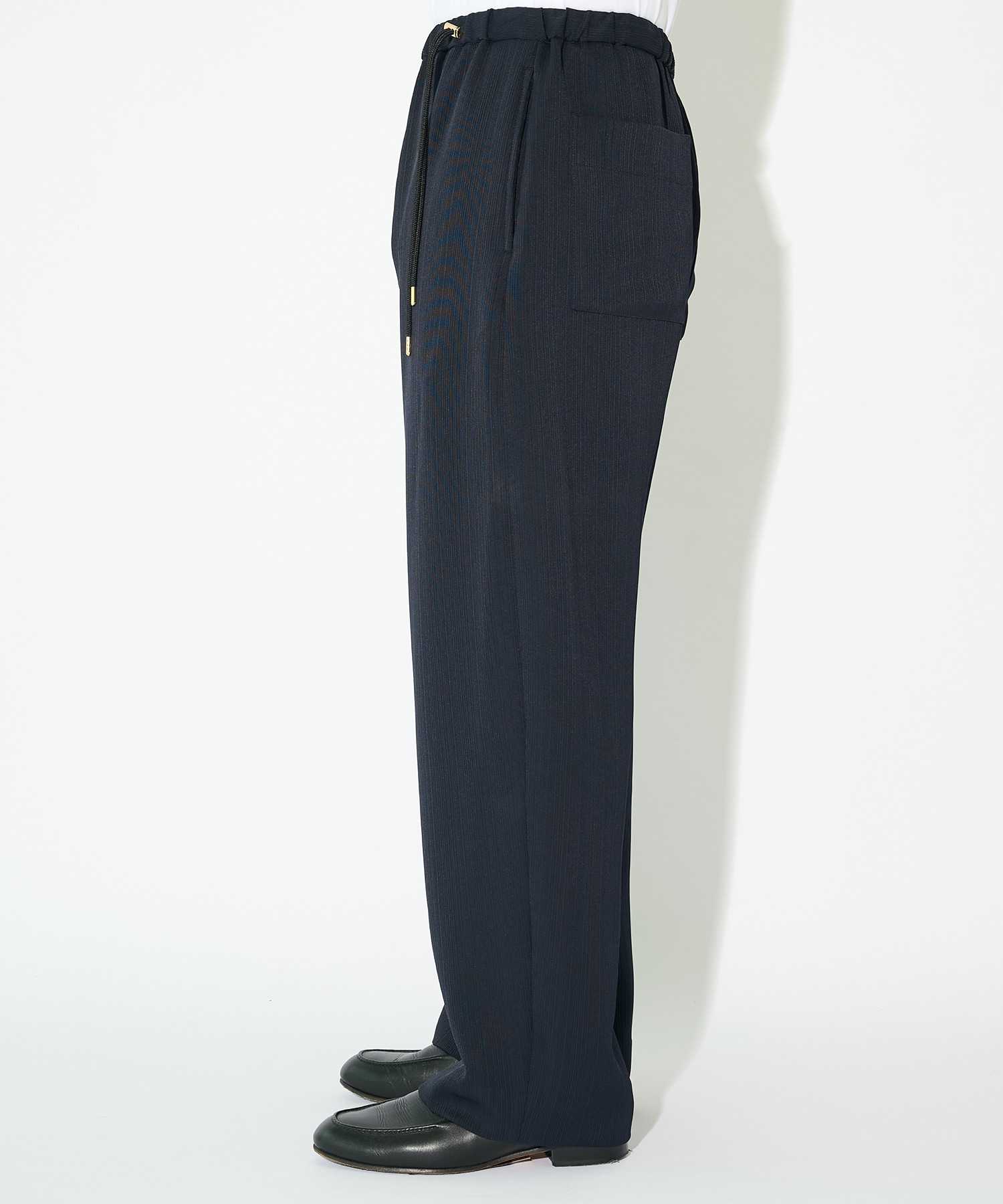 別注 Cord pique Drawstring Relaxed Pants CULLNI