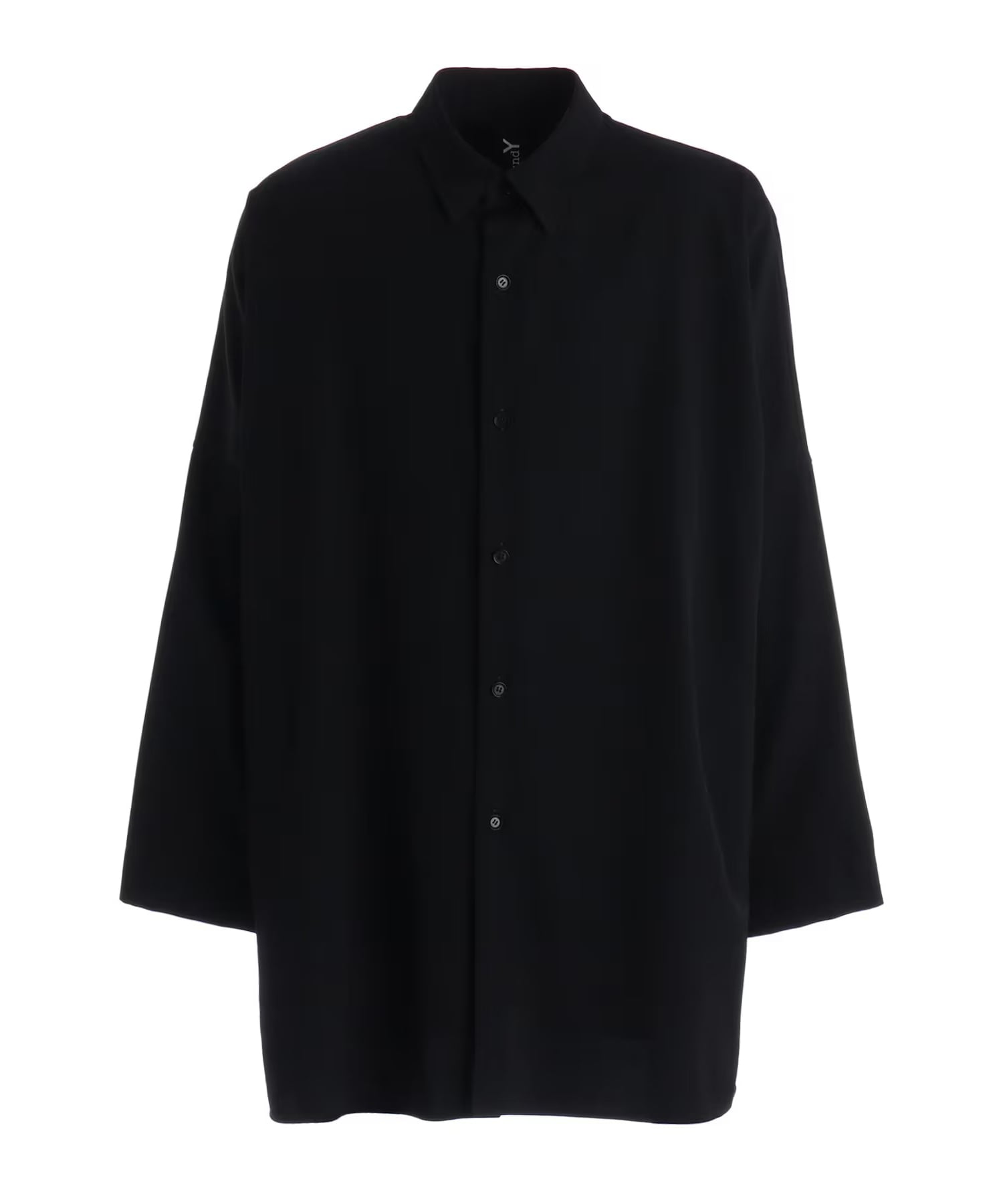 WOOL GABARDINE DOLMAN SHIRT GroundY