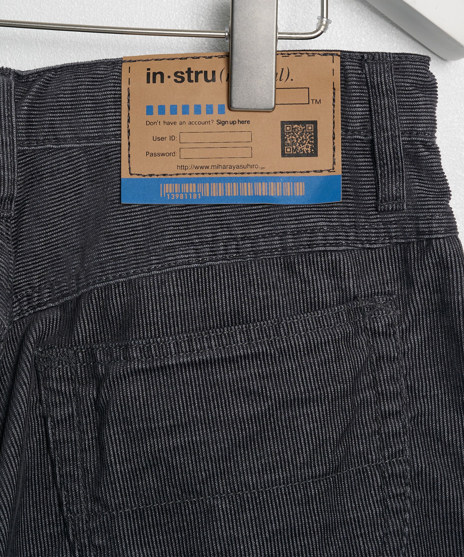 CORDUROY 5PKT BAGGY PANTS in・stru(men-tal)