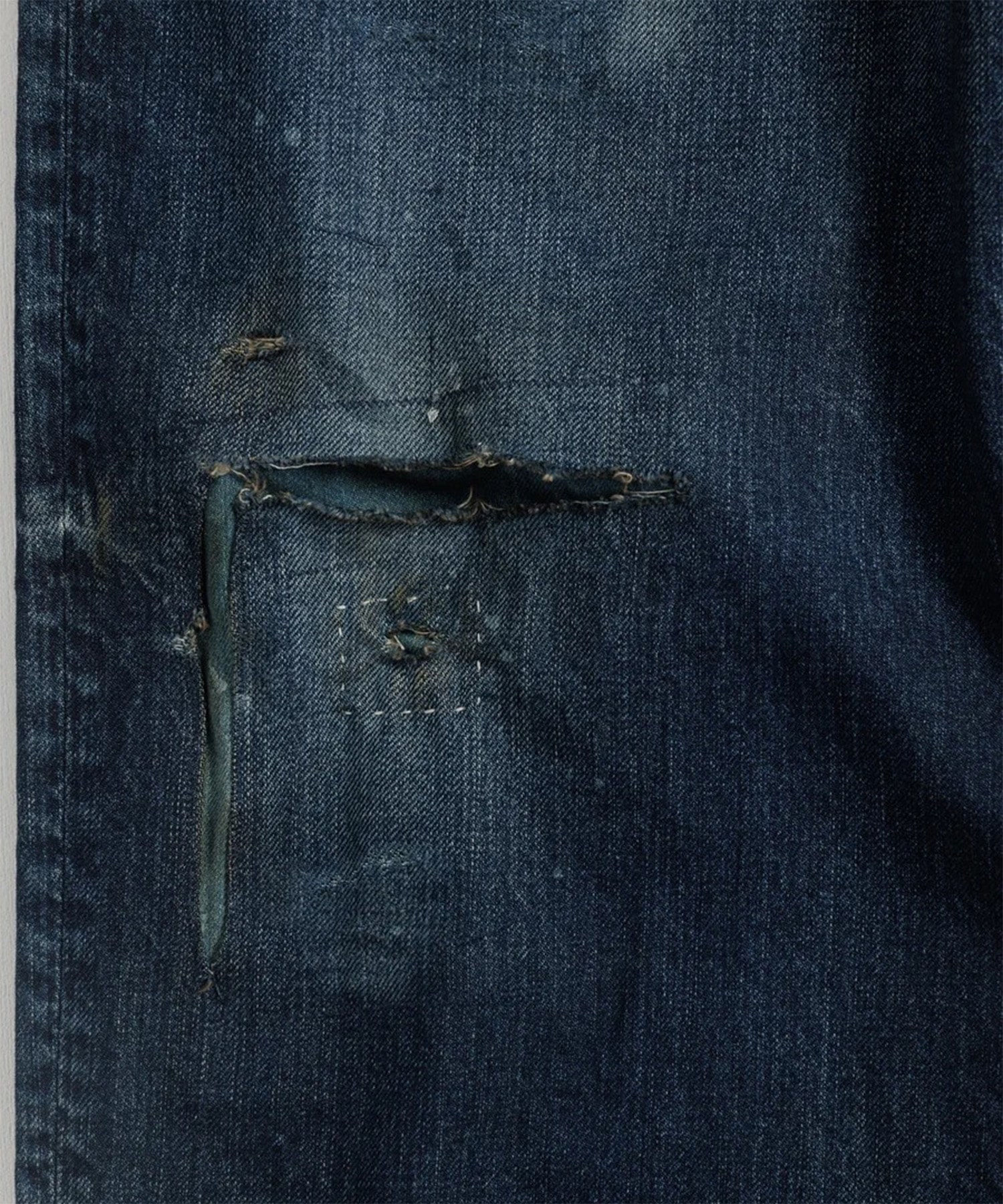 REMAKED WIDE 5P DENIM PANTS ANACHRONORM