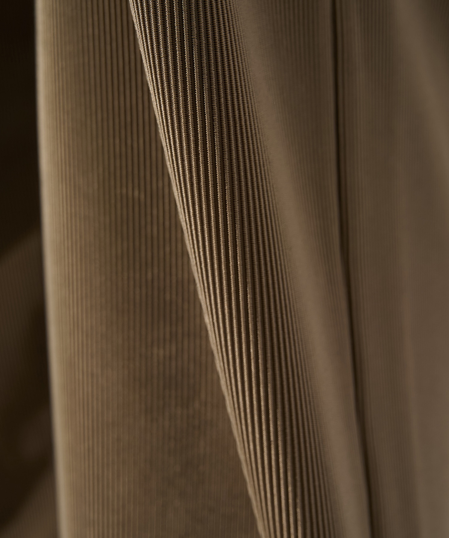 Stretch Fiber Cord Pique Drawstring Wide Pants CULLNI