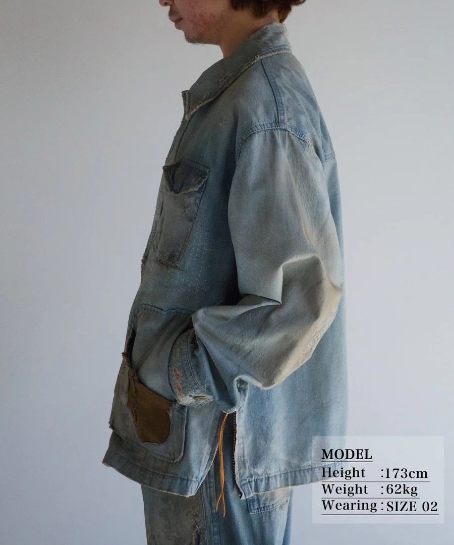 REMAKED DENIM WORK JACKET ANACHRONORM