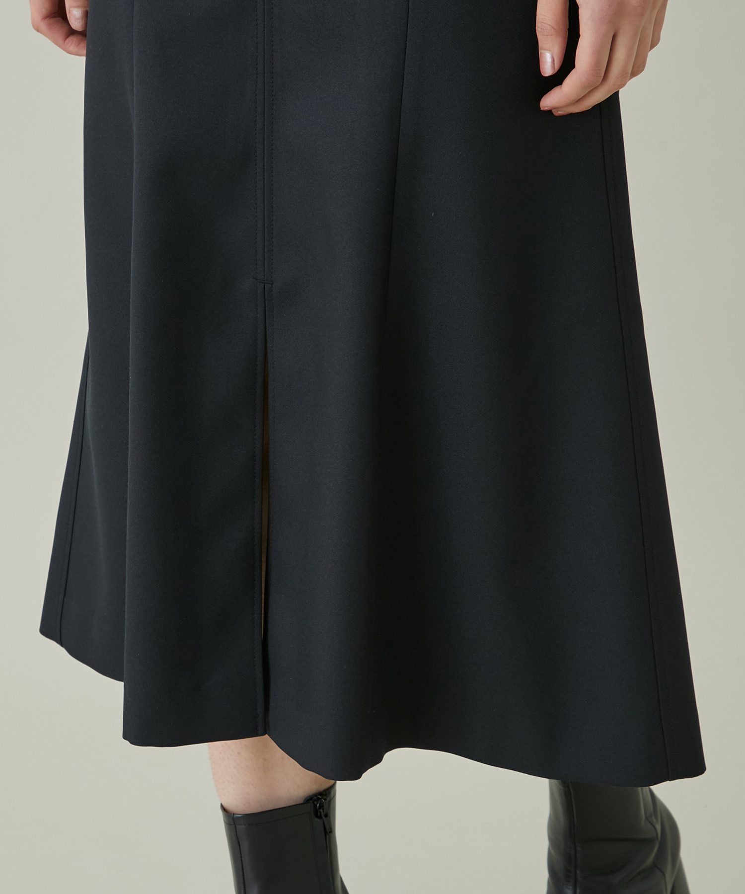 バックジップジャンパースカート(1 BLACK): STUDIOUS: WOMENS