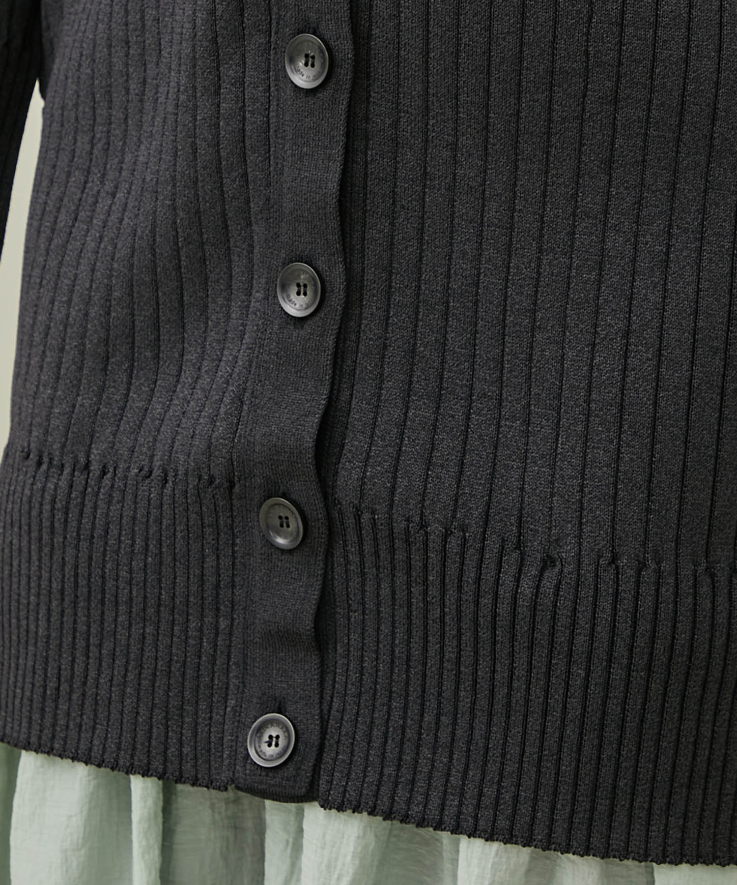 Luz combination cardigan dress GYGR AKIRANAKA