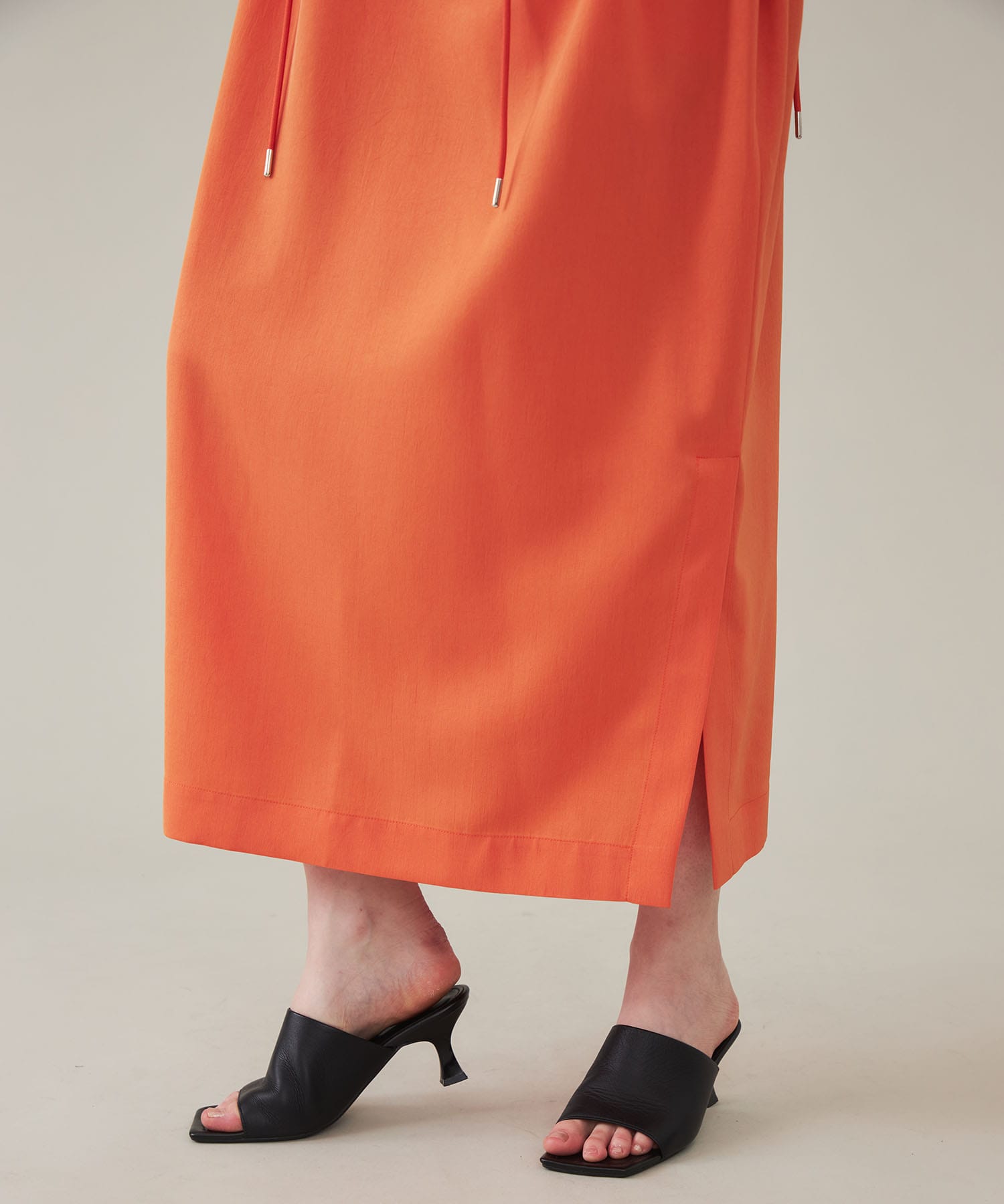 Gathered Hole Bare Dress UJOH