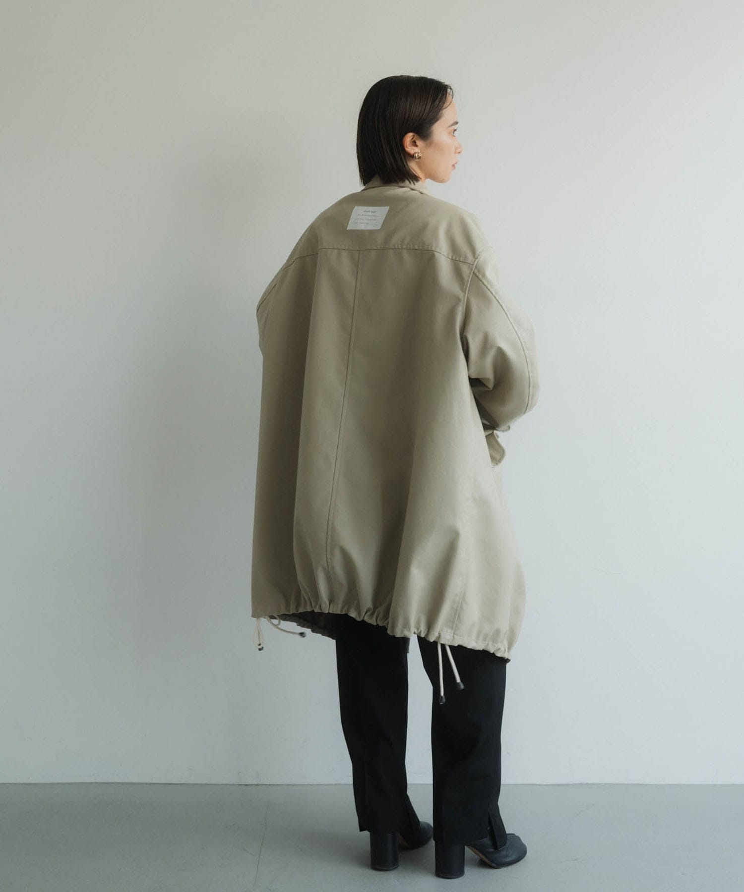 label leather jacket(FREE IVORY): KnuthMarf: WOMENS｜ STUDIOUS