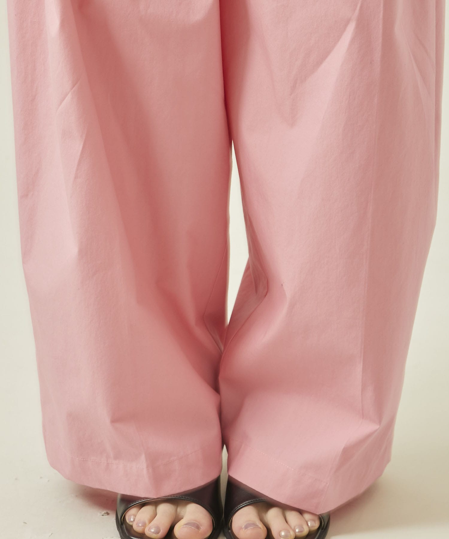 Wベルトタックボリュームパンツ MATURED