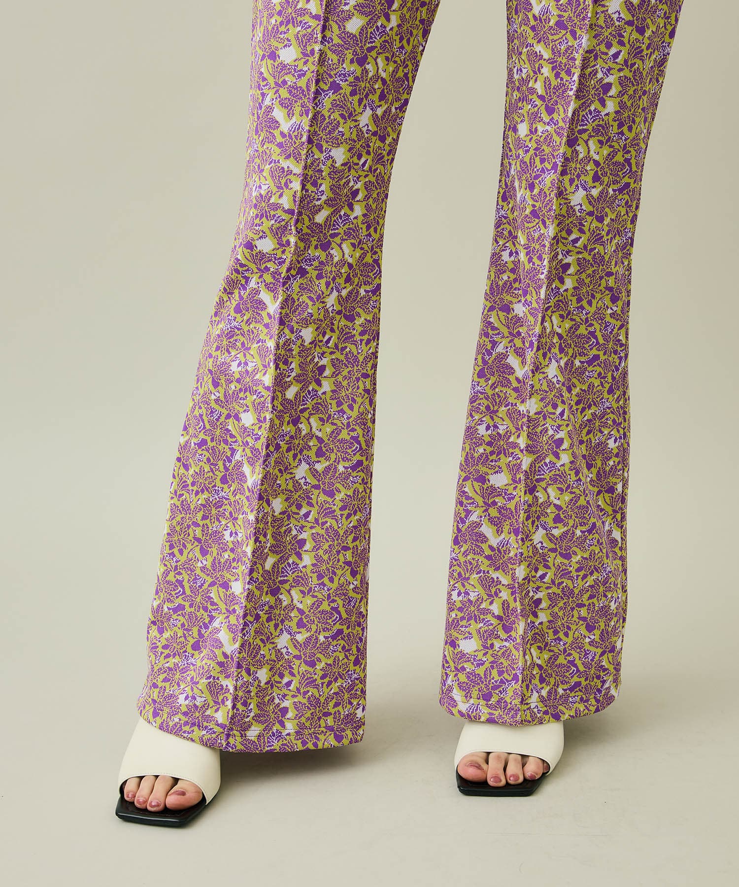 flower jacquard PA(1 PURPLE): FUMIE=TANAKA: WOMENS｜ STUDIOUS