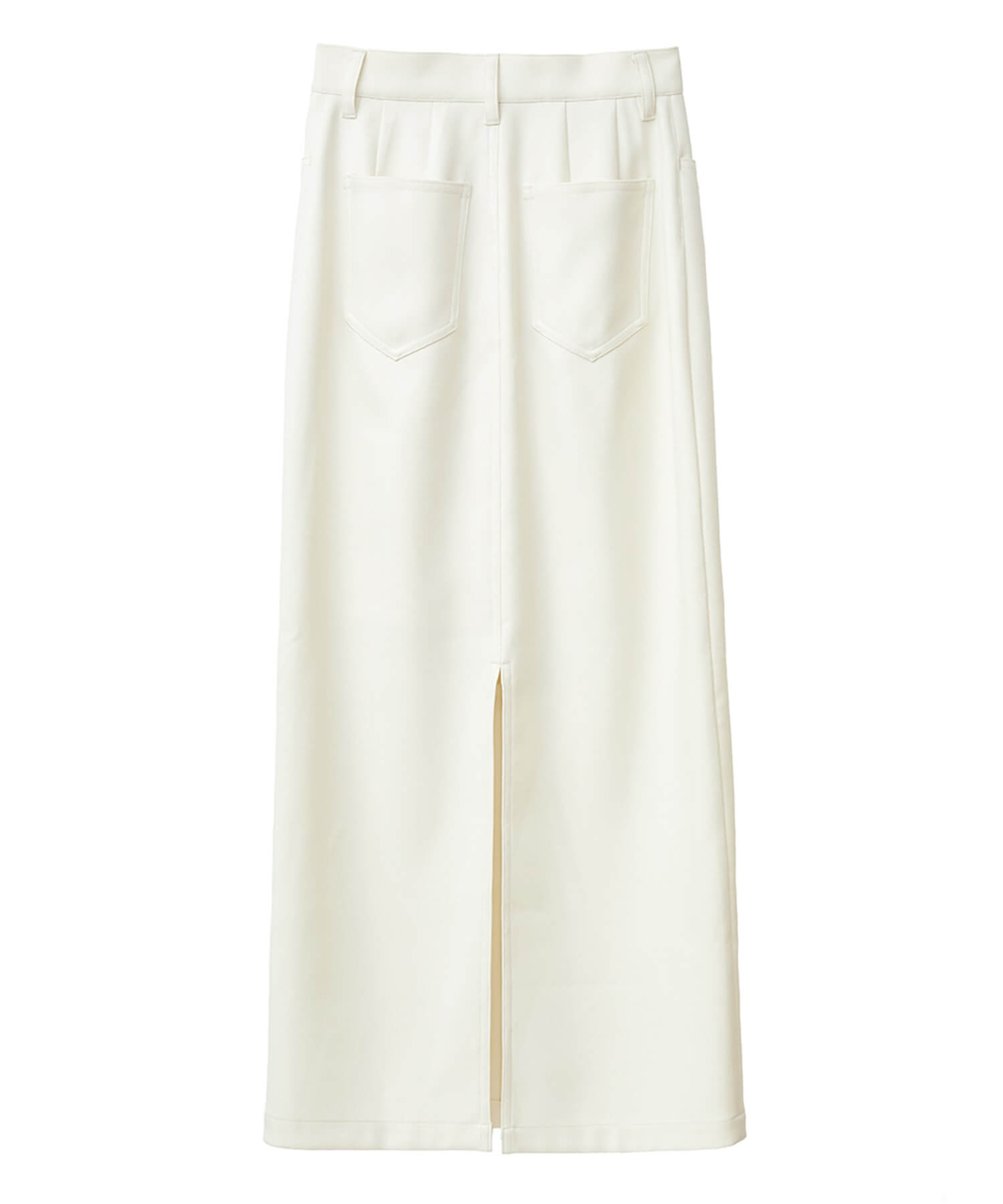 STRAIGHT LONG SKIRT(0 WHITE): CLANE: WOMENS｜ STUDIOUS ONLINE公式