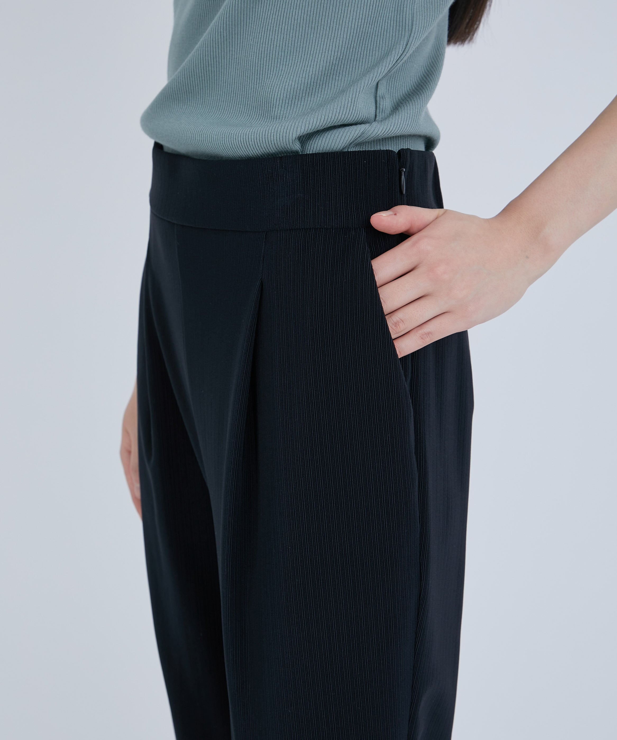 Relax Ancle String Pants(1 BLACK): STUDIOUS: WOMENS｜ STUDIOUS