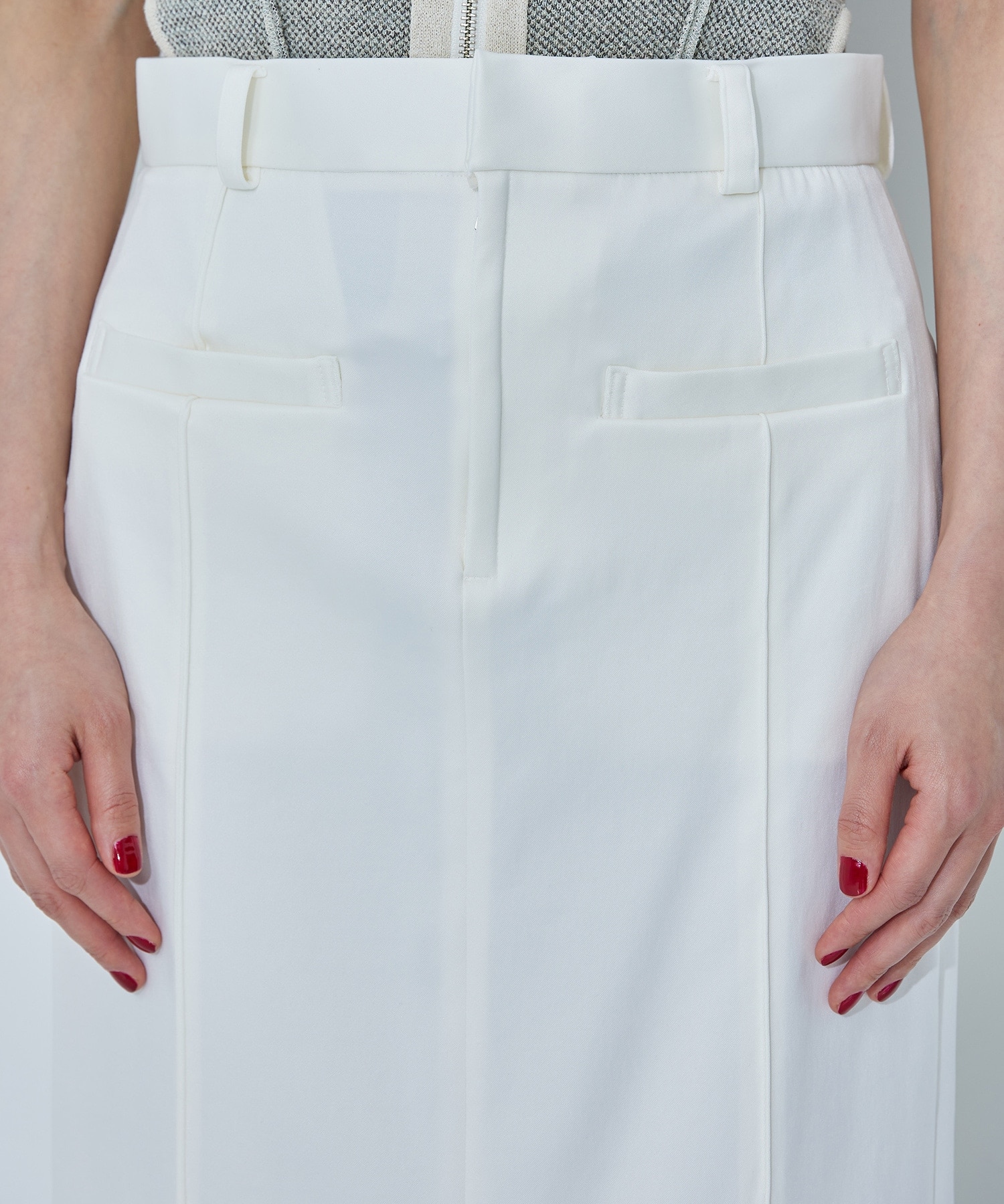 Perfection Pencil Skirt(1 WHITE): STUDIOUS: WOMENS｜ STUDIOUS 