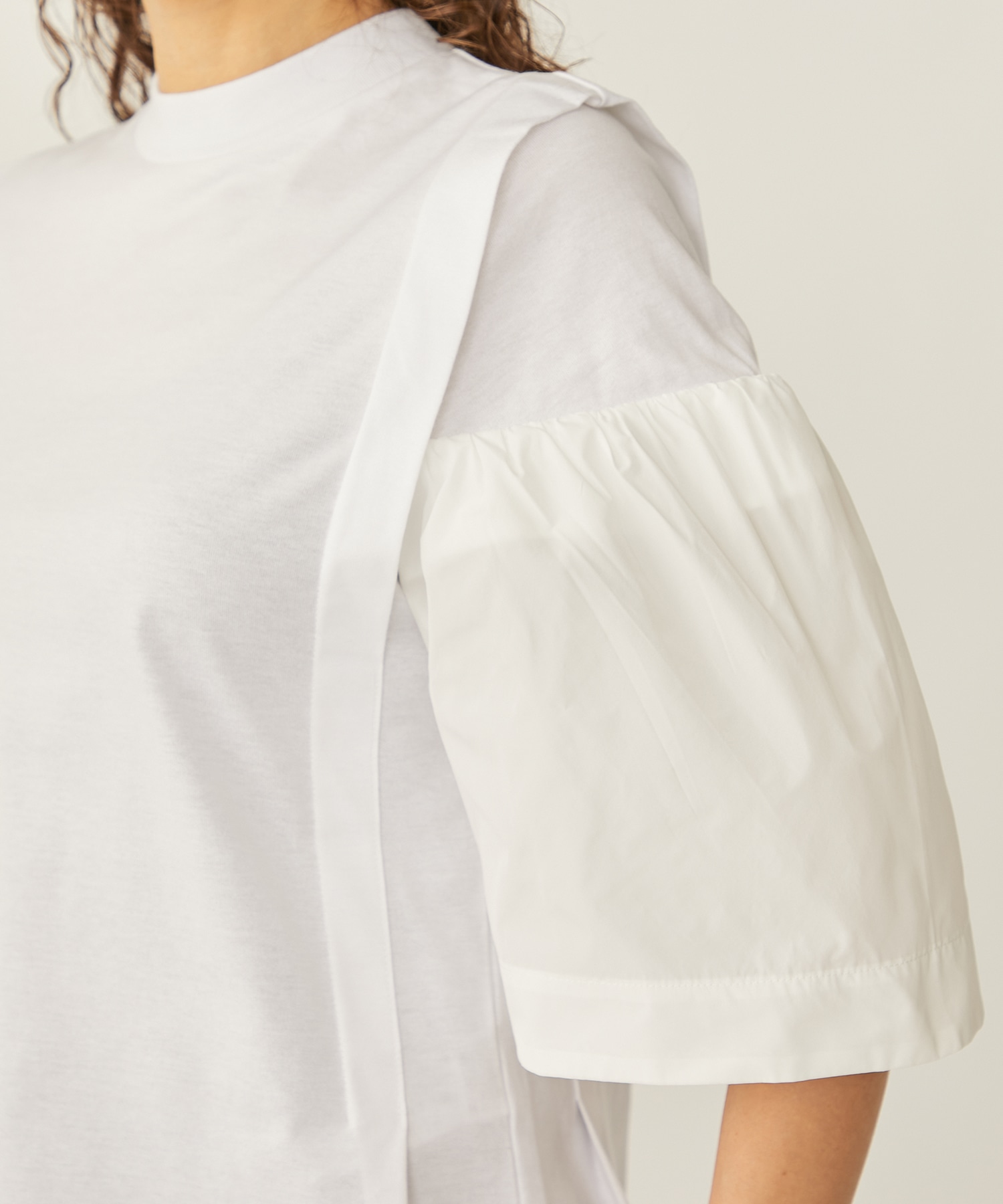 Cotton jersey T-shirt(36 WHITE): TOGA PULLA: WOMENS｜ STUDIOUS ...